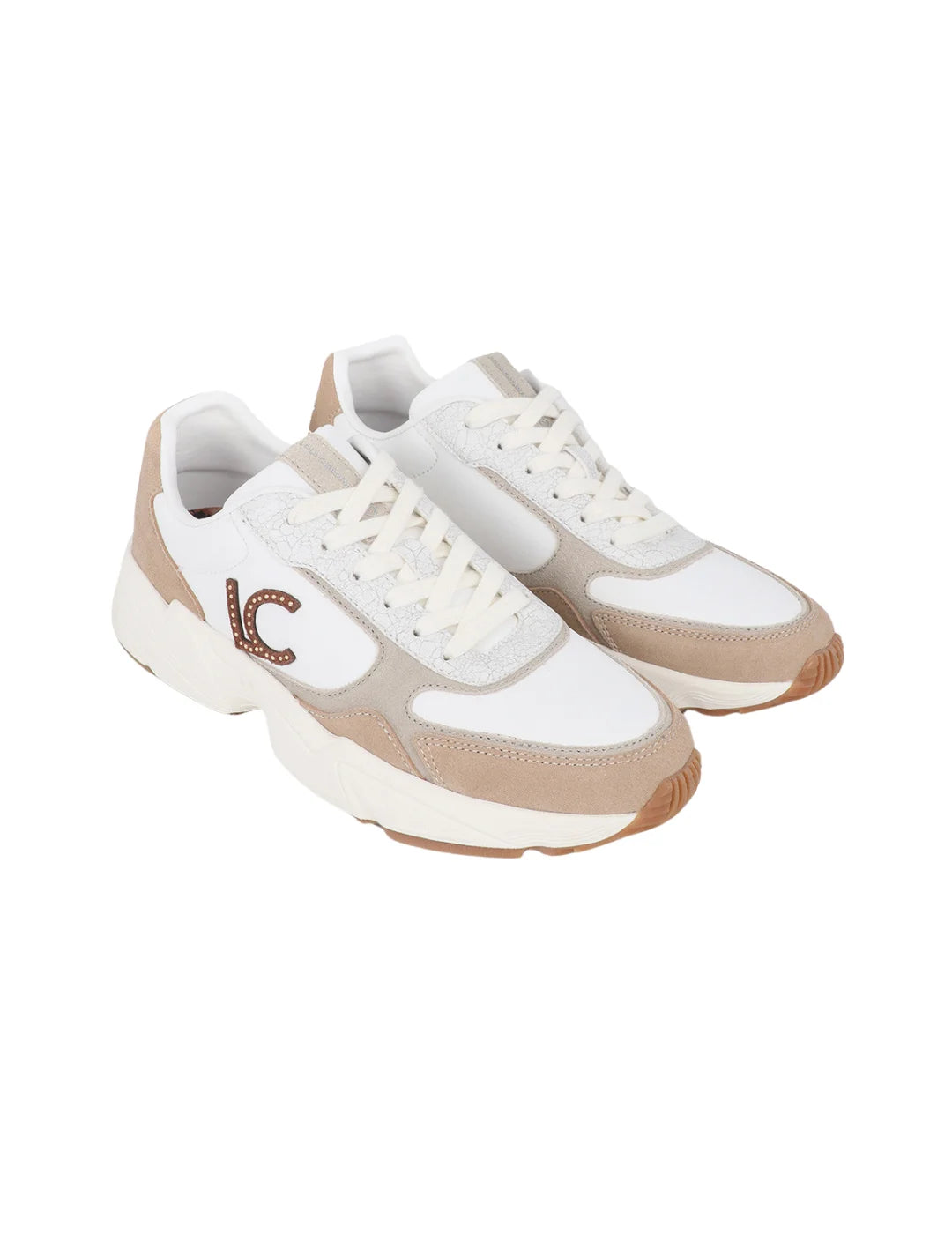 Zapatilla Parche Lola Casademunt Blanco | Bicos de Fío