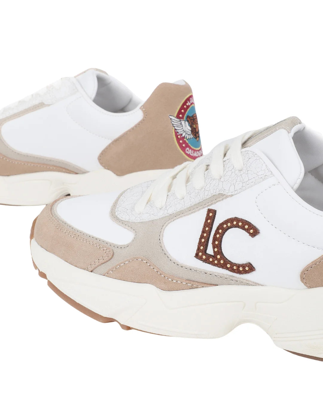 Zapatilla Parche Lola Casademunt Blanco | Bicos de Fío