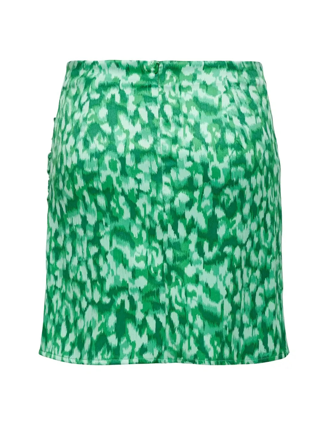 Falda Corta Animal Print Only Onlfelina Verde | Bicos de Fío