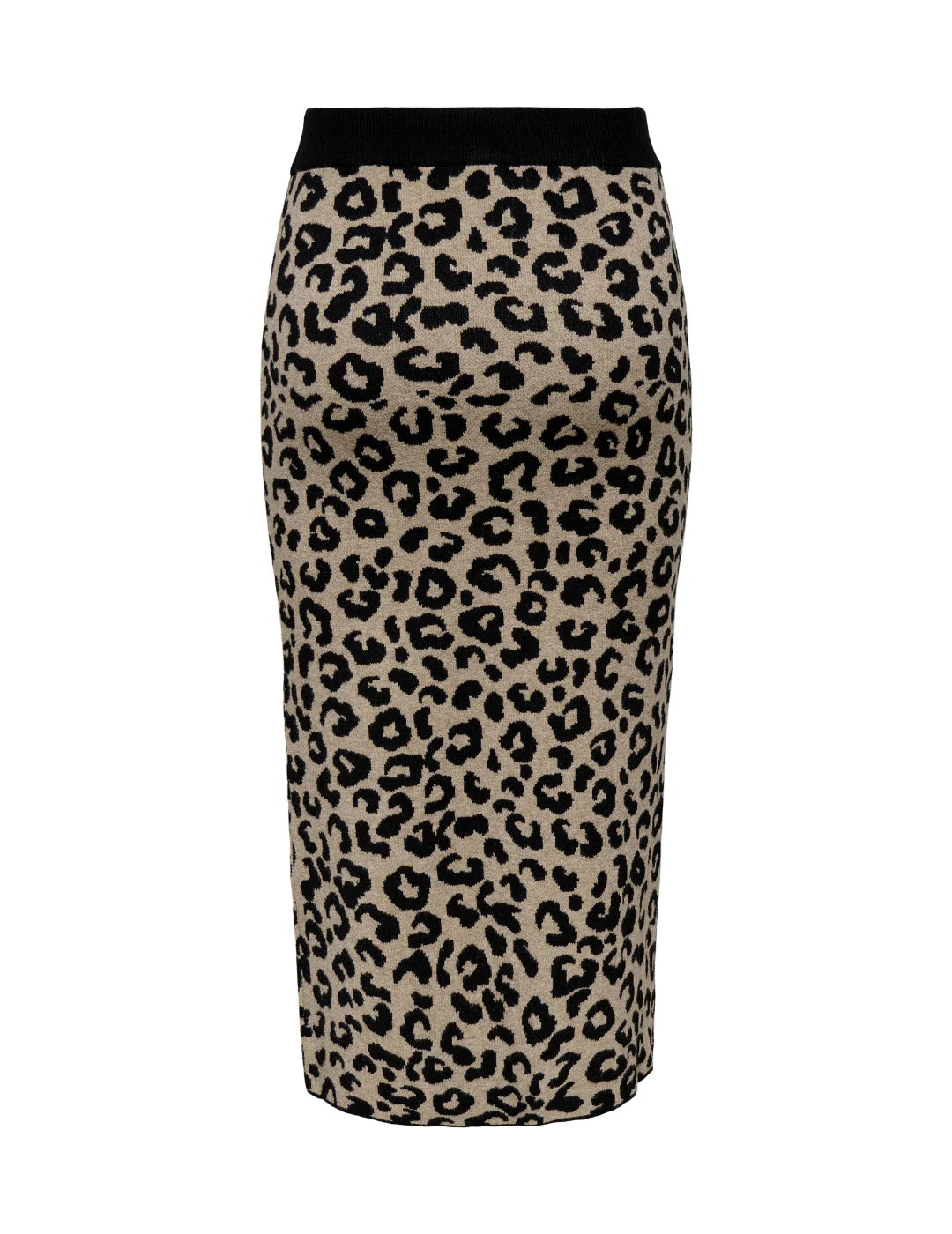 Falda ONLY Ibi Animal Print Marrón | Bicos de Fío