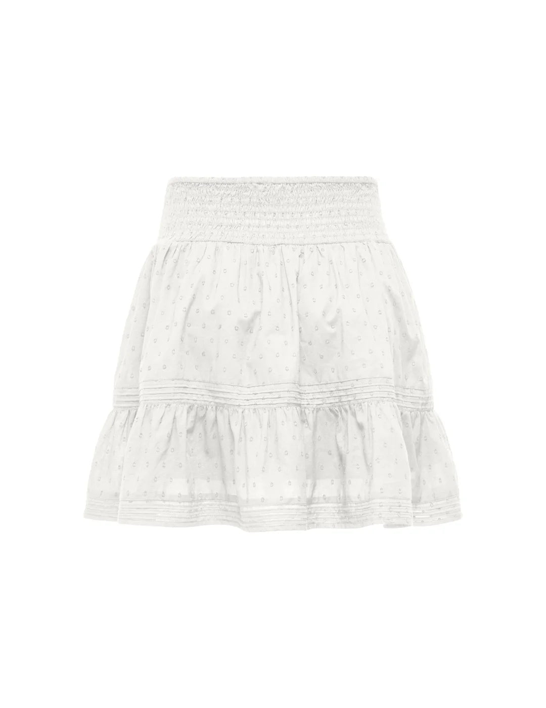 Falda Pantalón ONLY Katti Estampado Blanco | Bicos de Fío