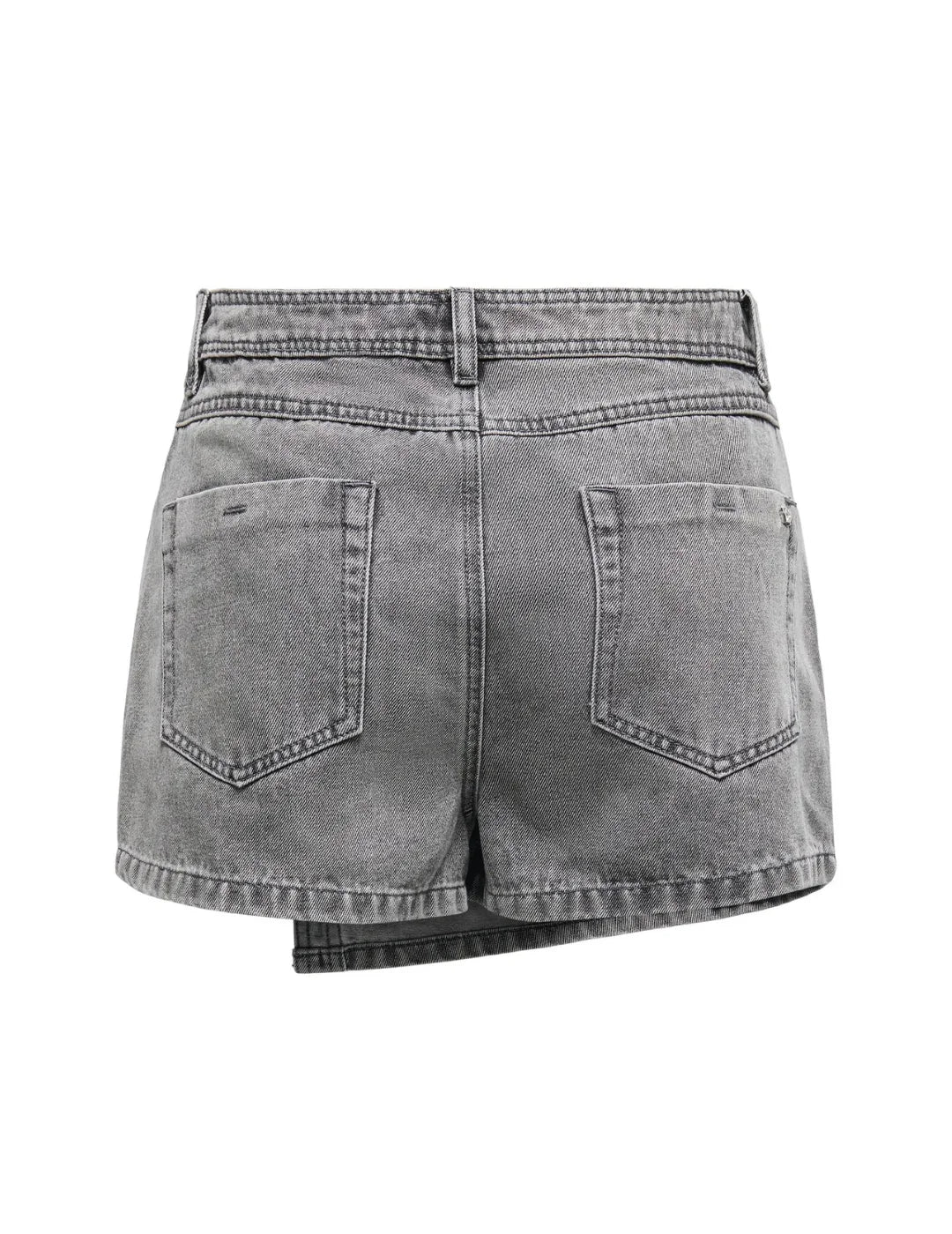 Falda Pantalón ONLY Lesly Denim Gris | Bicos de Fío