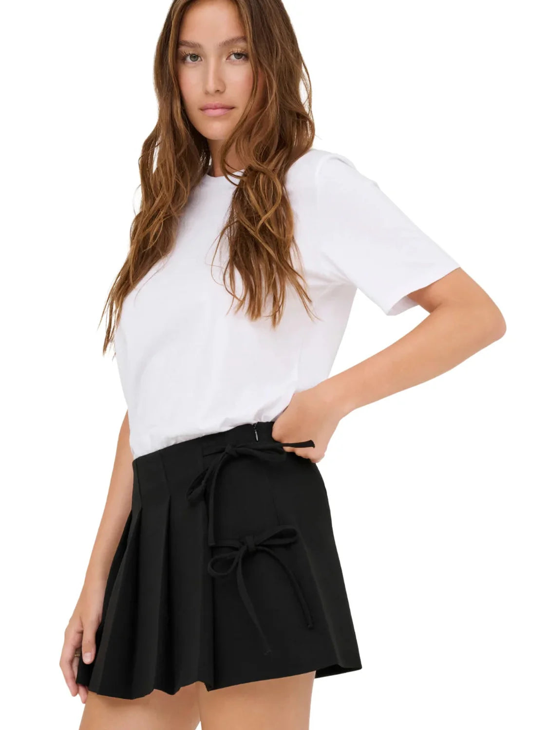 Falda Pantalón ONLY Melanie Negro | Bicos de Fío