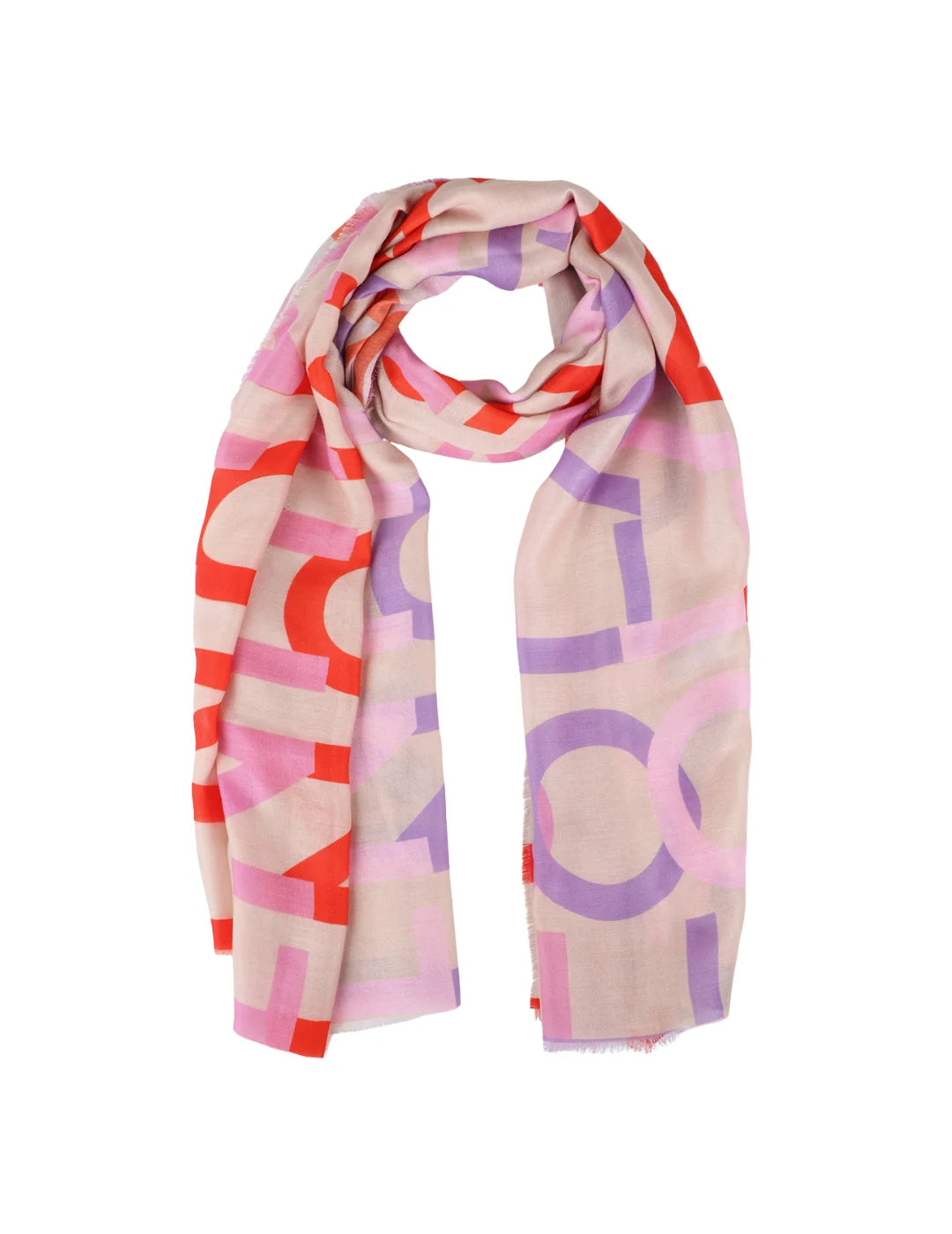 Foulard Estampado Lola Casademunt Logomania | Bicos de Fío