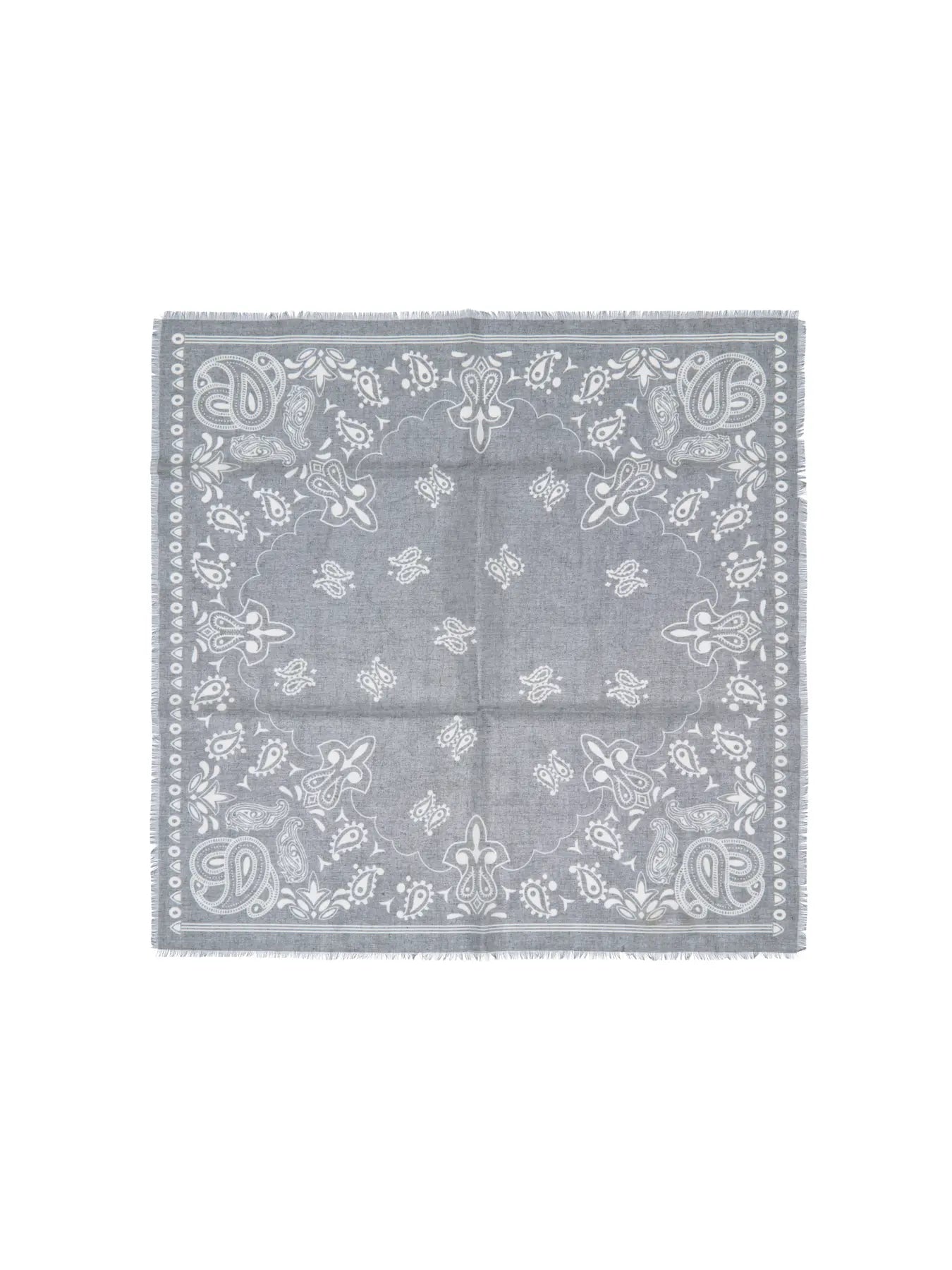 Foulard ONLY Karla Paisley Gris | Bicos de Fío