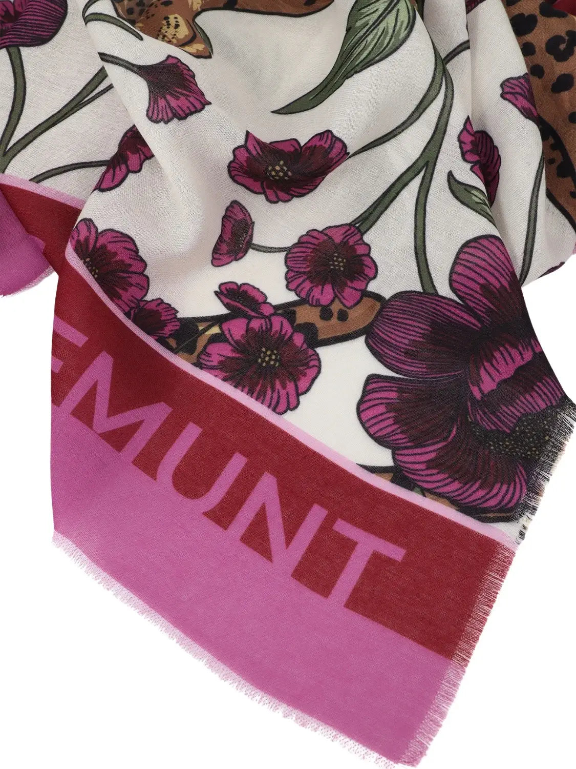 Foulard Flores Tigres Lola Casademunt Multicolor | Bicos de Fío