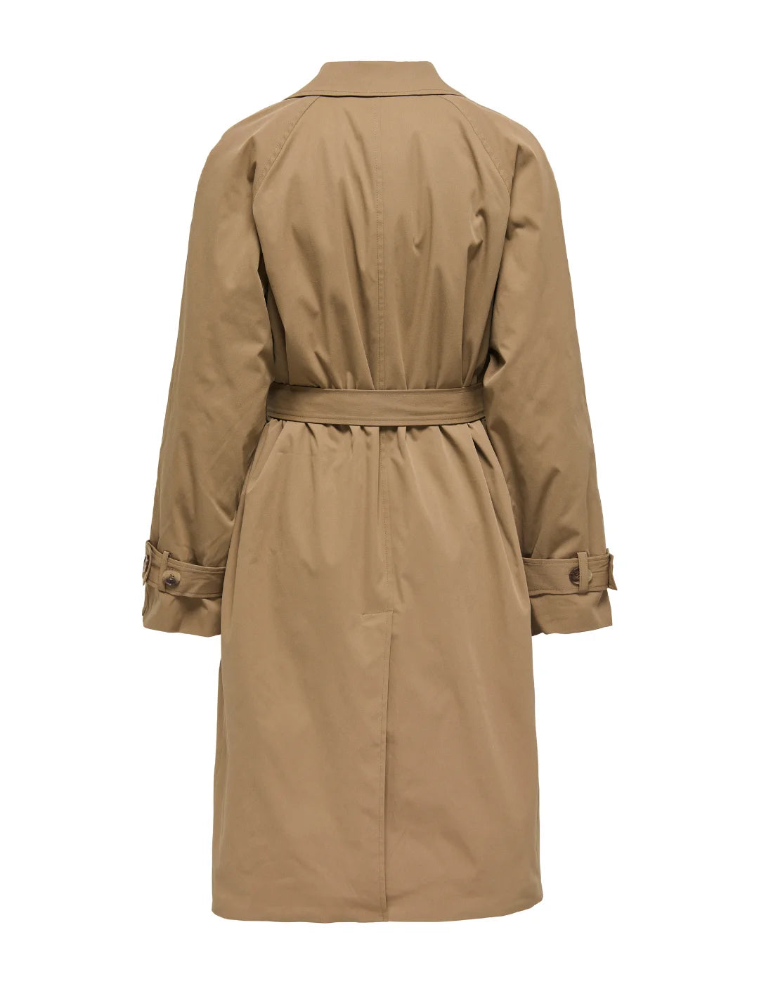 Gabardina Larga ONLY Orchid Marrón | Bicos de Fío
