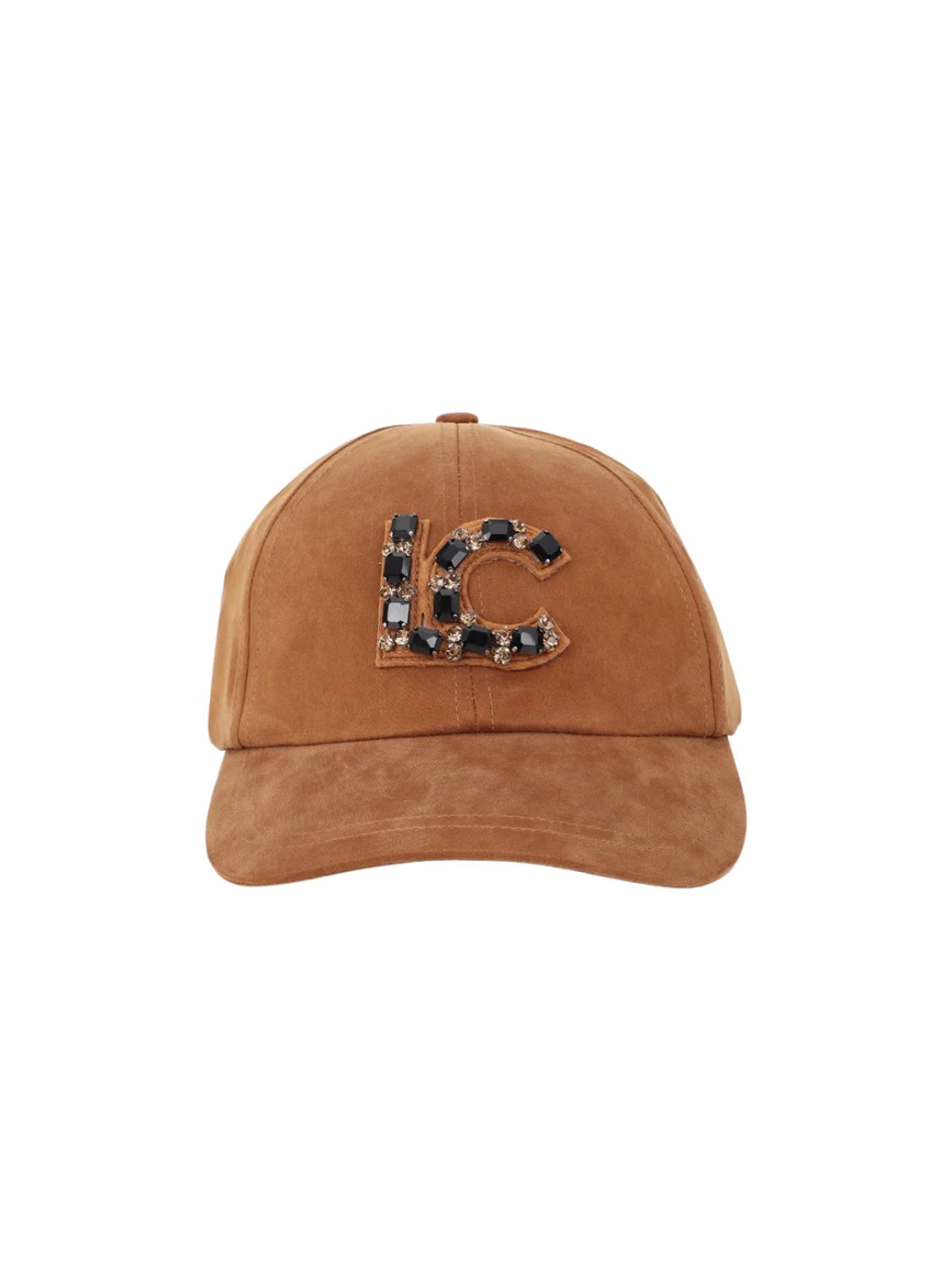 Gorra LC Cristales Lola Casademunt Marrón | Bicos de Fío