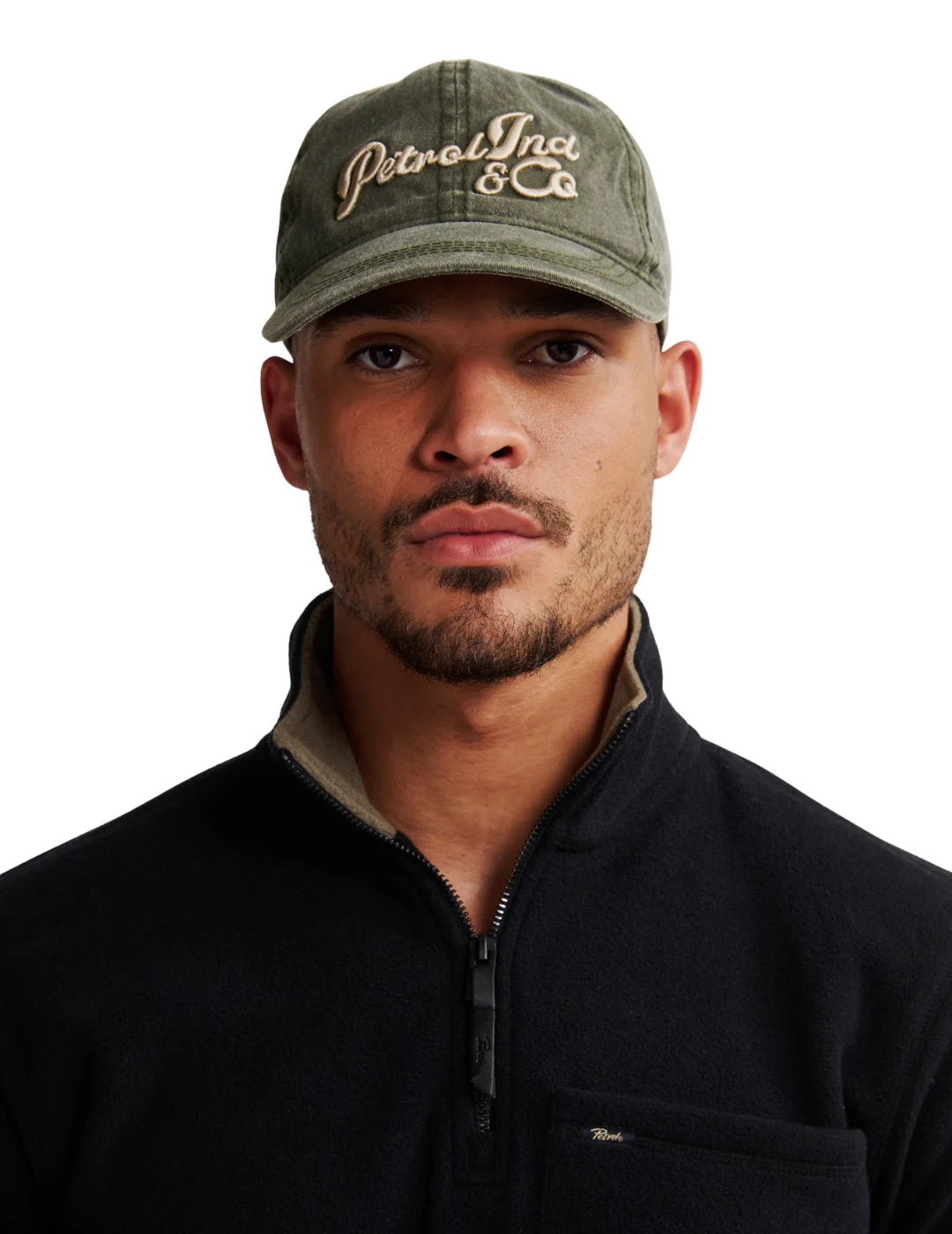 Gorra Petrol Industries Logo Army Green | Bicos de Fío