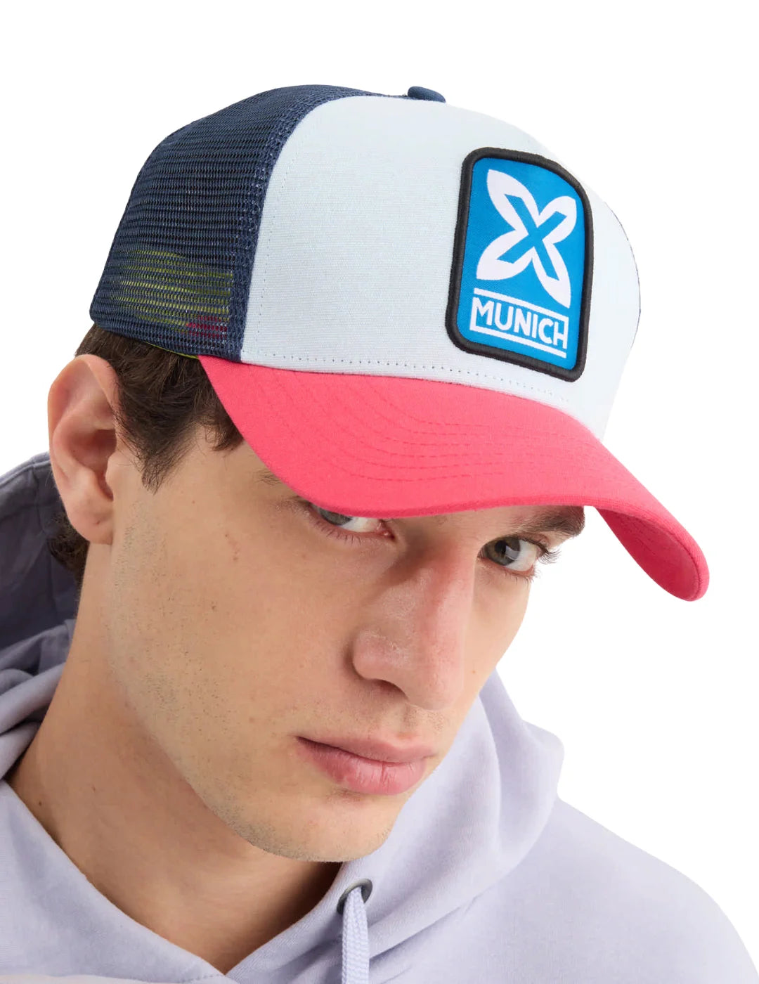 Gorra Trucker Munich Boost Navy | Bicos de Fío