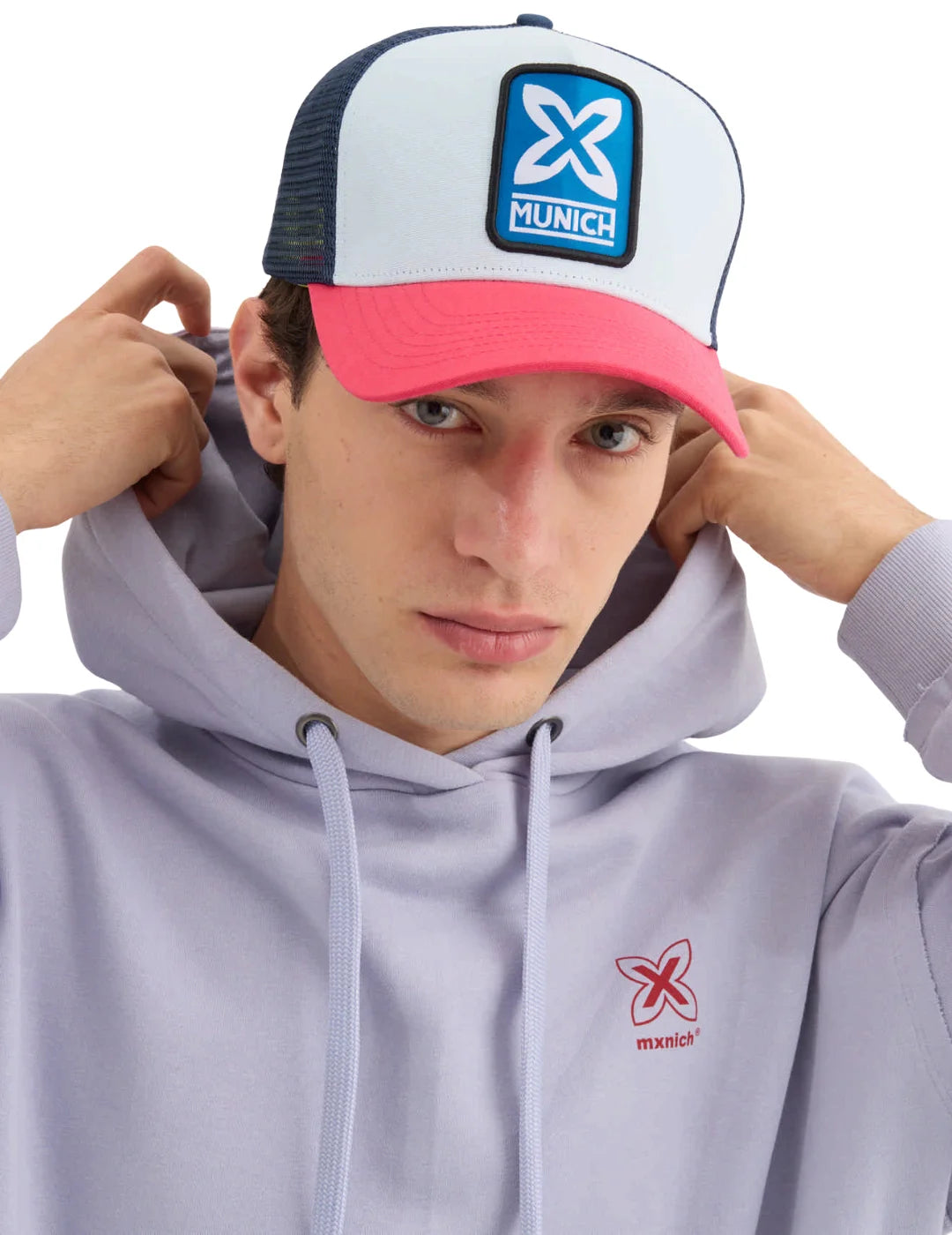 Gorra Trucker Munich Boost Navy | Bicos de Fío