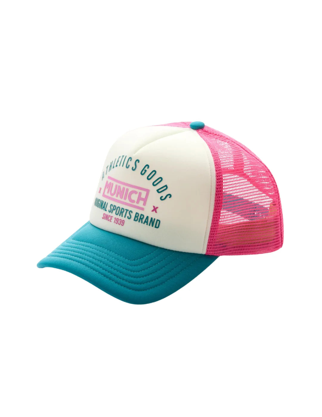Gorra Trucker Munich Cancha Fuchsia | Bicos de Fío