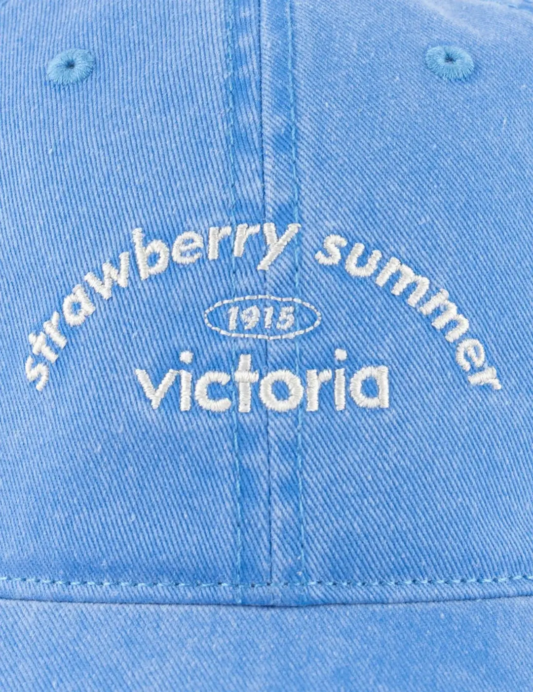 Gorra Victoria Summer Azul | Bicos de Fío