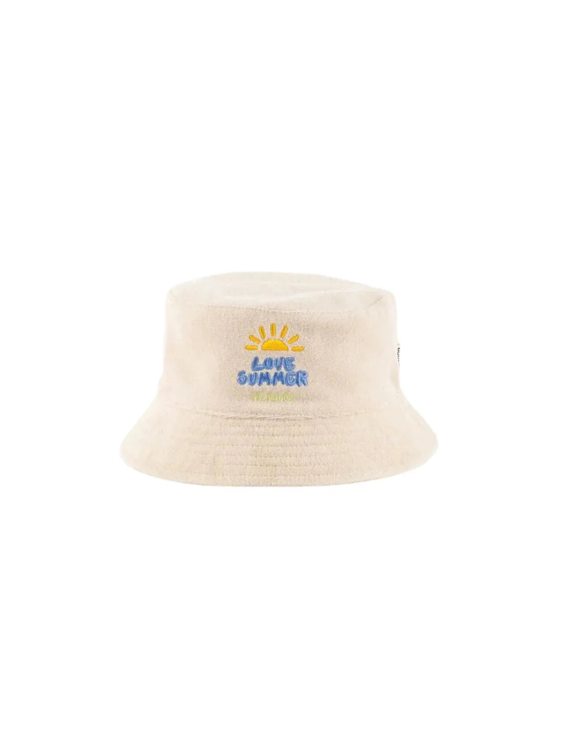 Gorro Reversible Victoria Love Amarillo | Bicos de Fío