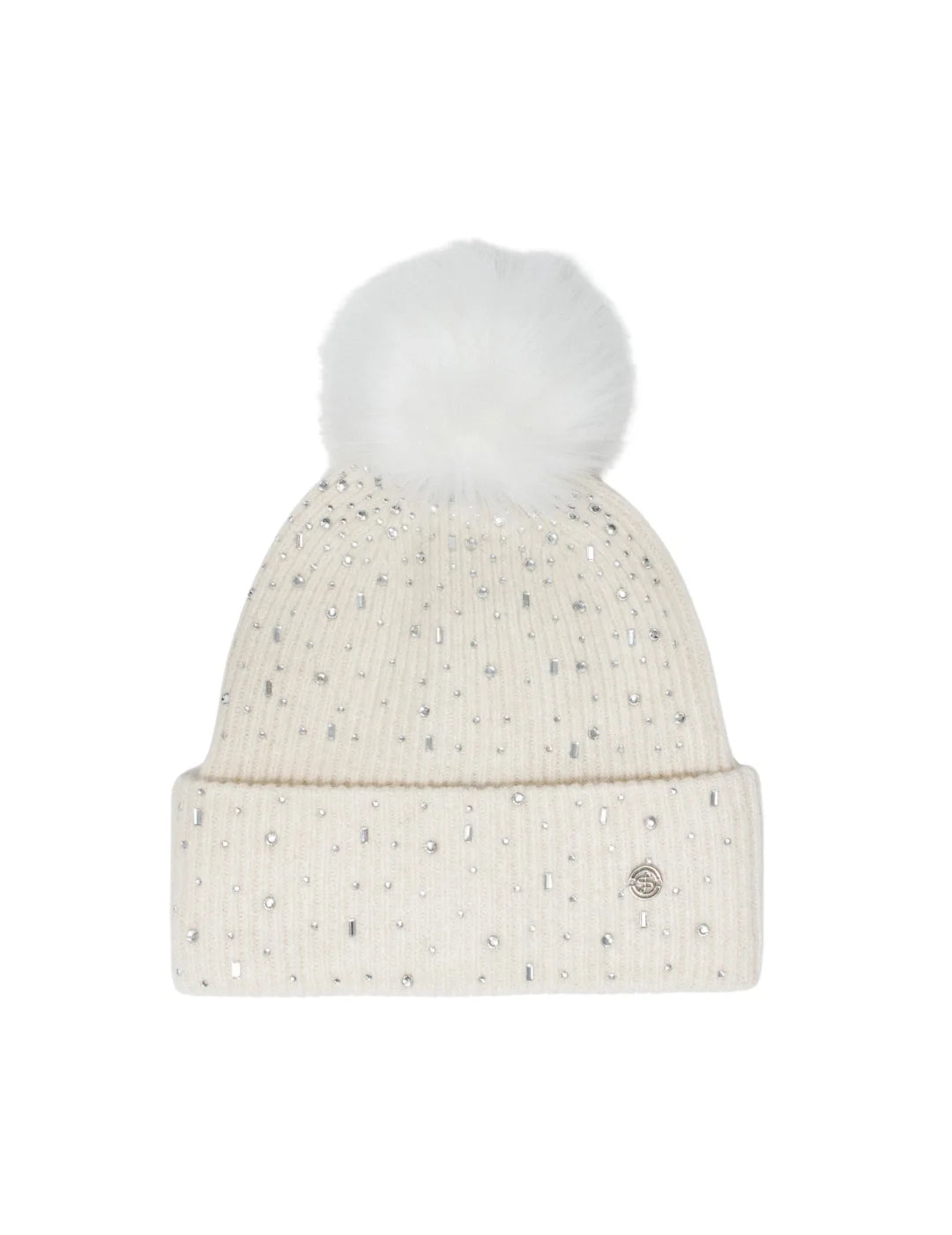 Gorro Punto Salsa Jeans Stones Beige | Bicos de Fío