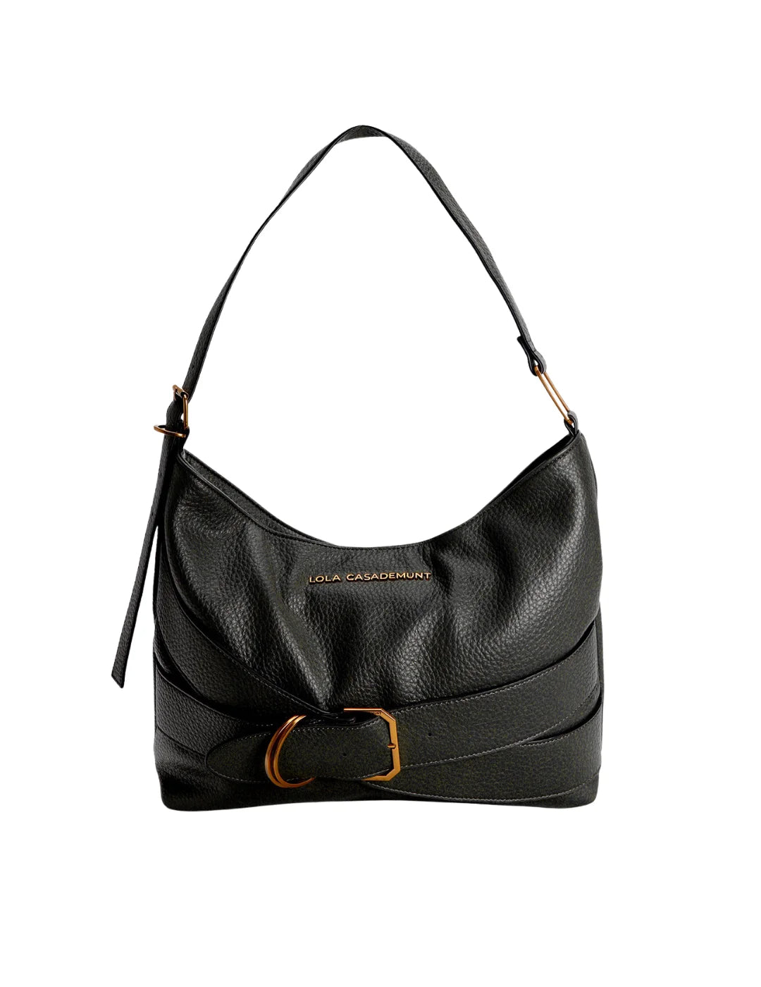Bolso Hobo Lola Casademunt Cinturón Negro | Bicos de Fío
