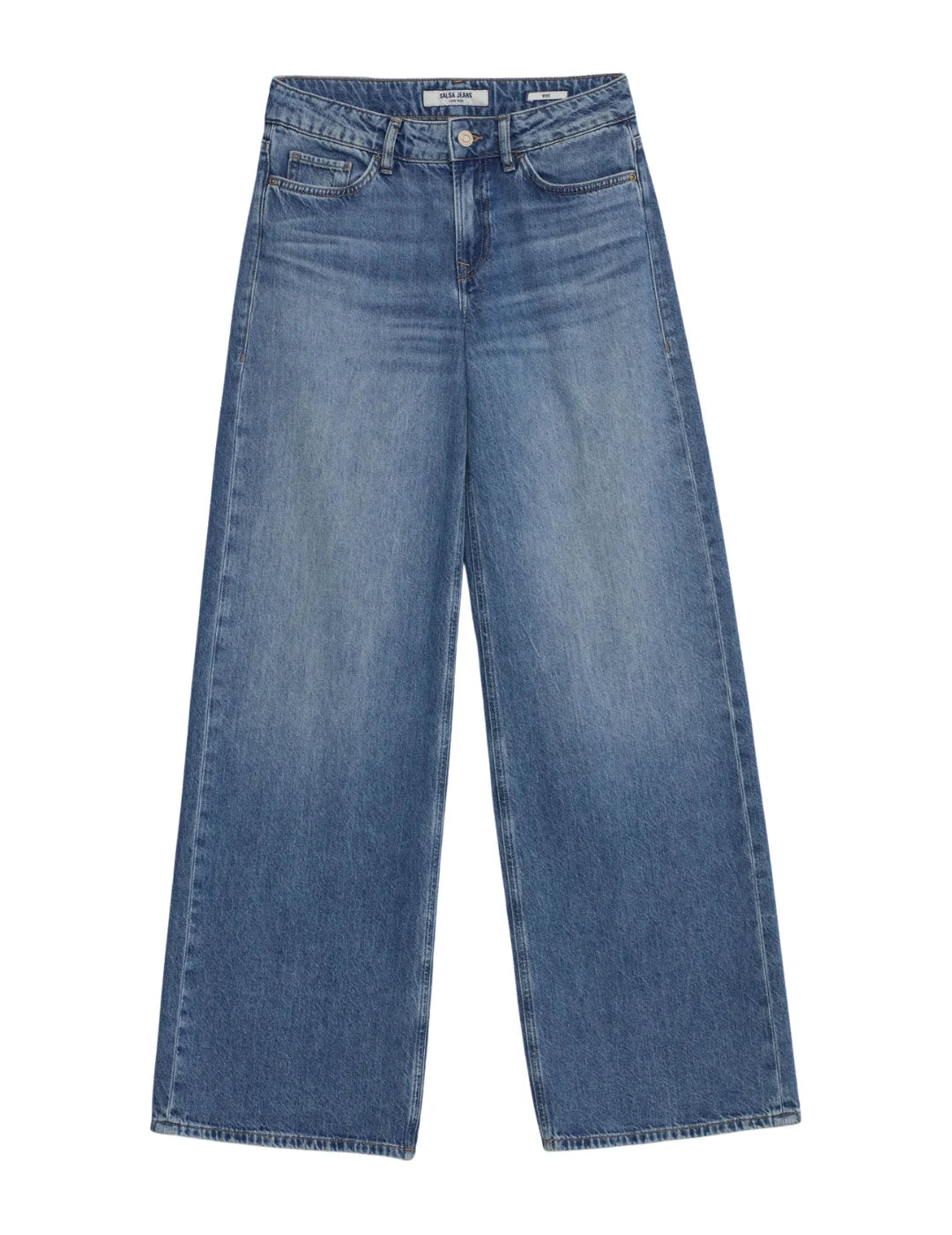 Vaqueros Salsa Jeans Estrella Medium Wash Azul | Bicos de Fío