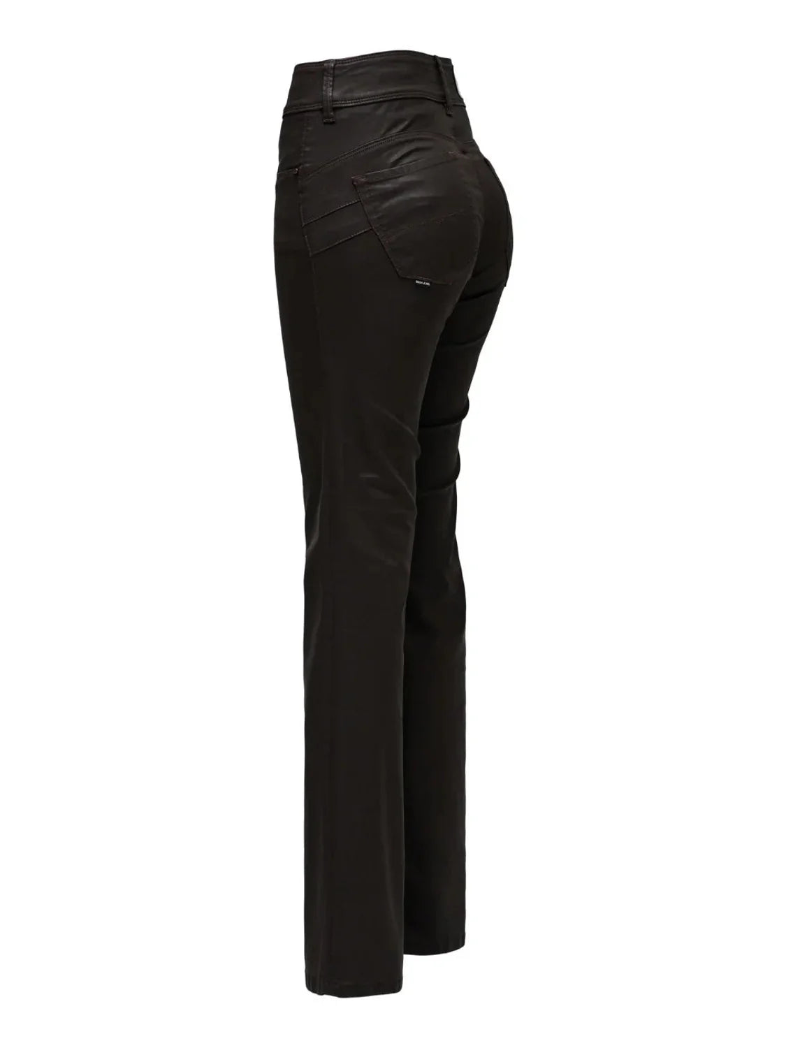Vaqueros Secret Bootcut Coating Salsa Jeans Marrón | Bicos de Fío