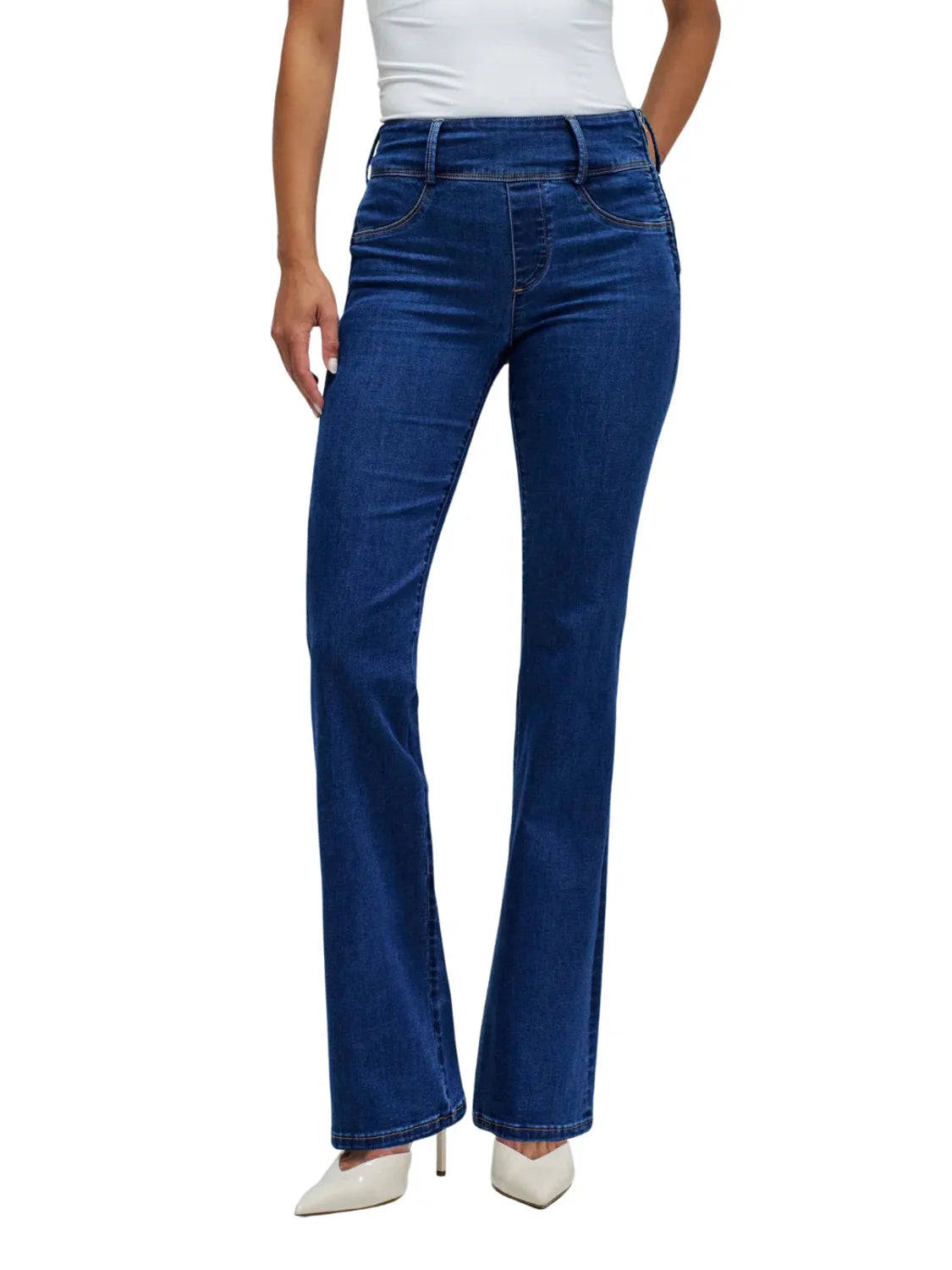 Jegging Secret Silhouette Salsa Jeans Azul | Bicos de Fío