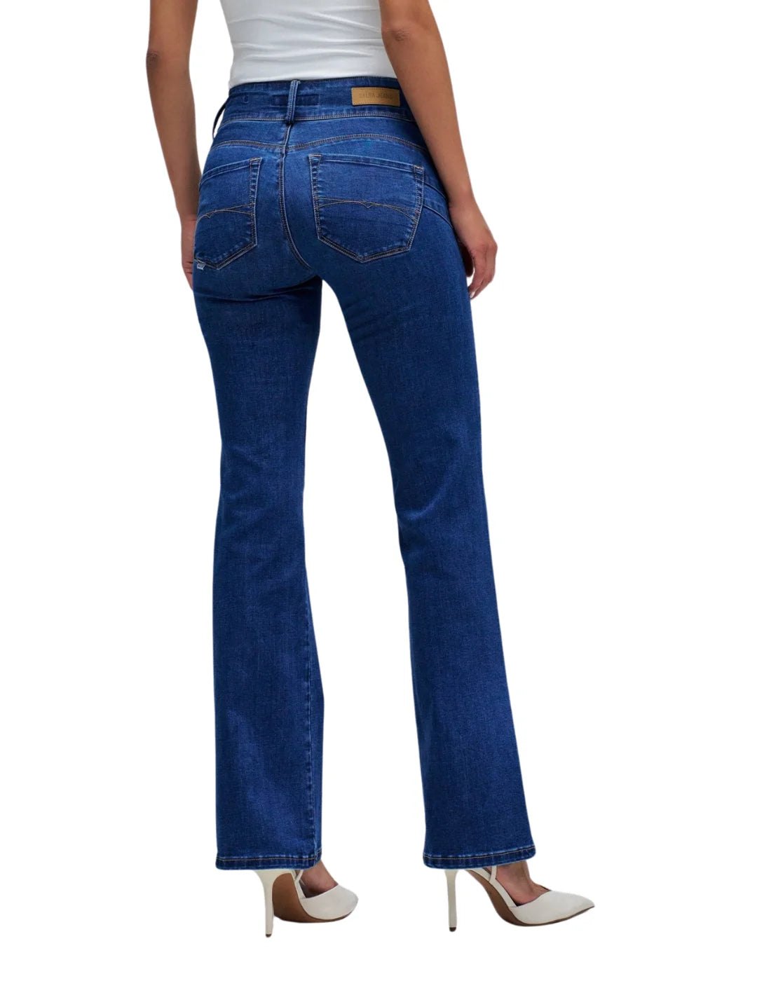 Jegging Secret Silhouette Salsa Jeans Azul | Bicos de Fío
