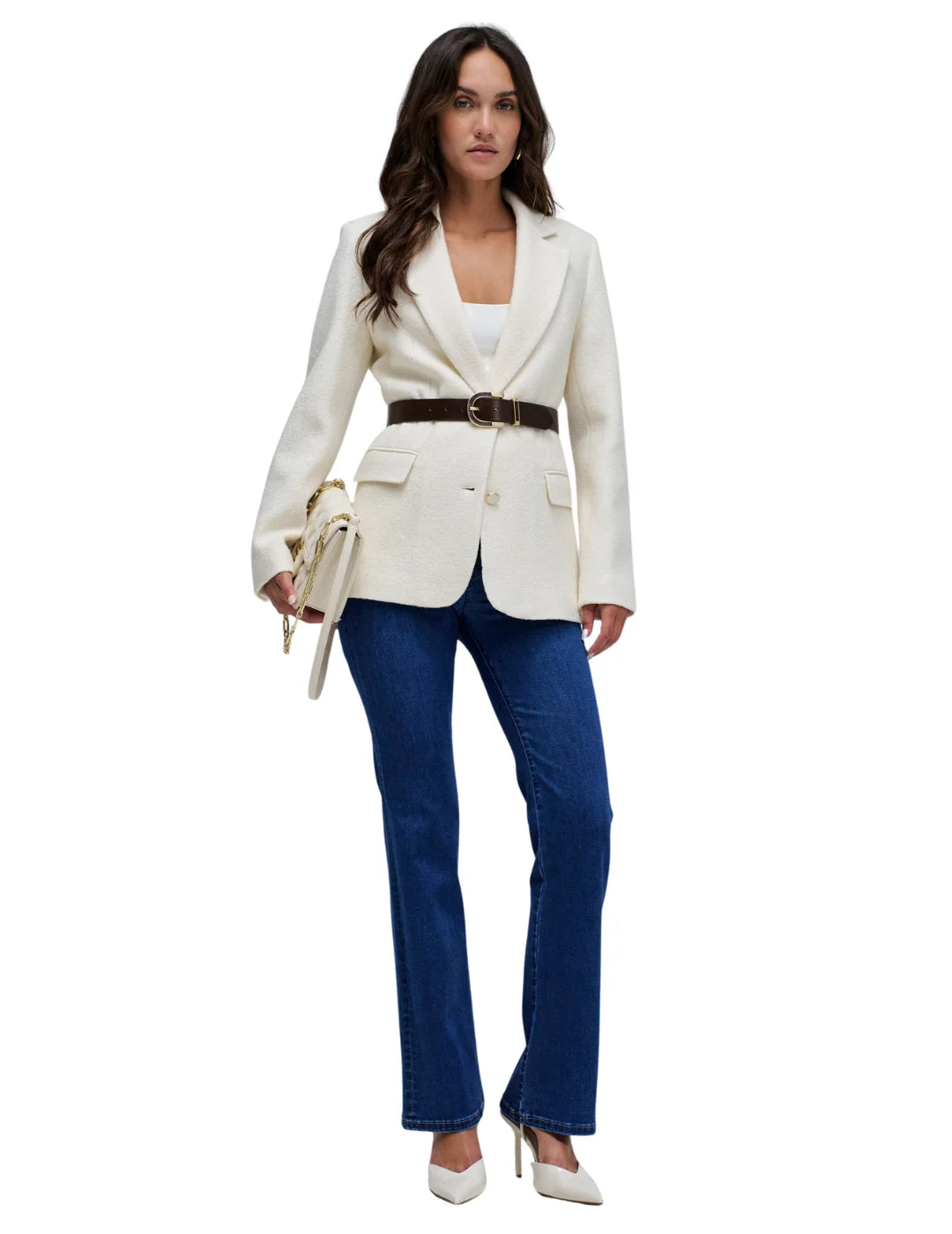 Jegging Secret Silhouette Salsa Jeans Azul | Bicos de Fío