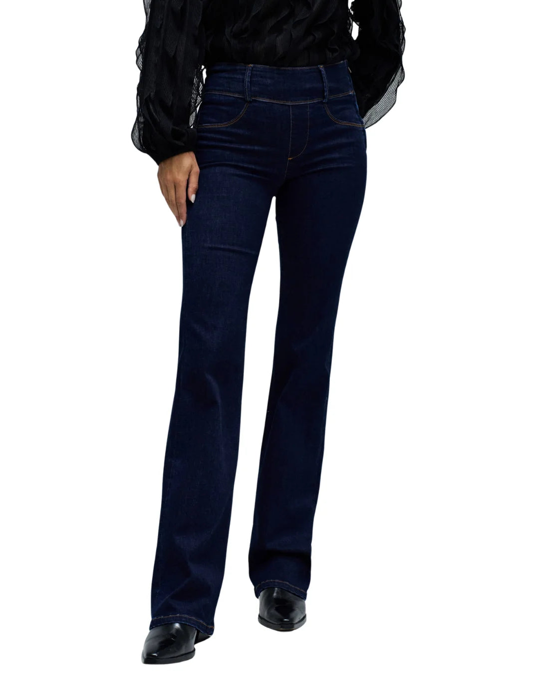 Jegging Secret Silhouette Salsa Jeans Azul Oscuro | Bicos de Fío