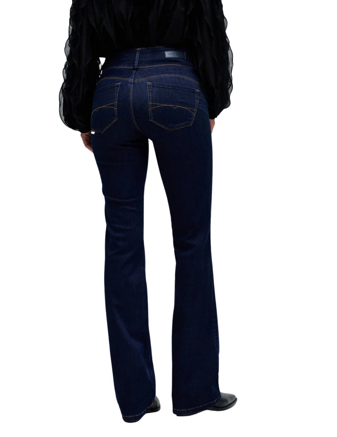 Jegging Secret Silhouette Salsa Jeans Azul Oscuro | Bicos de Fío