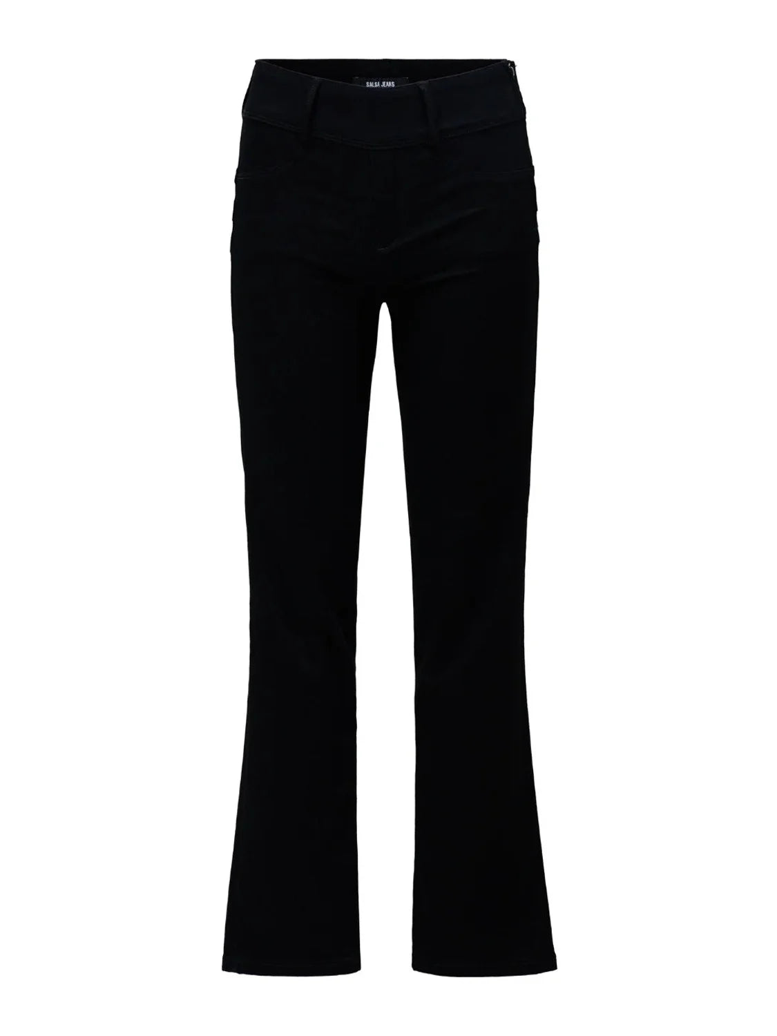 Jegging Secret Silhouette Salsa Jeans Negro | Bicos de Fío