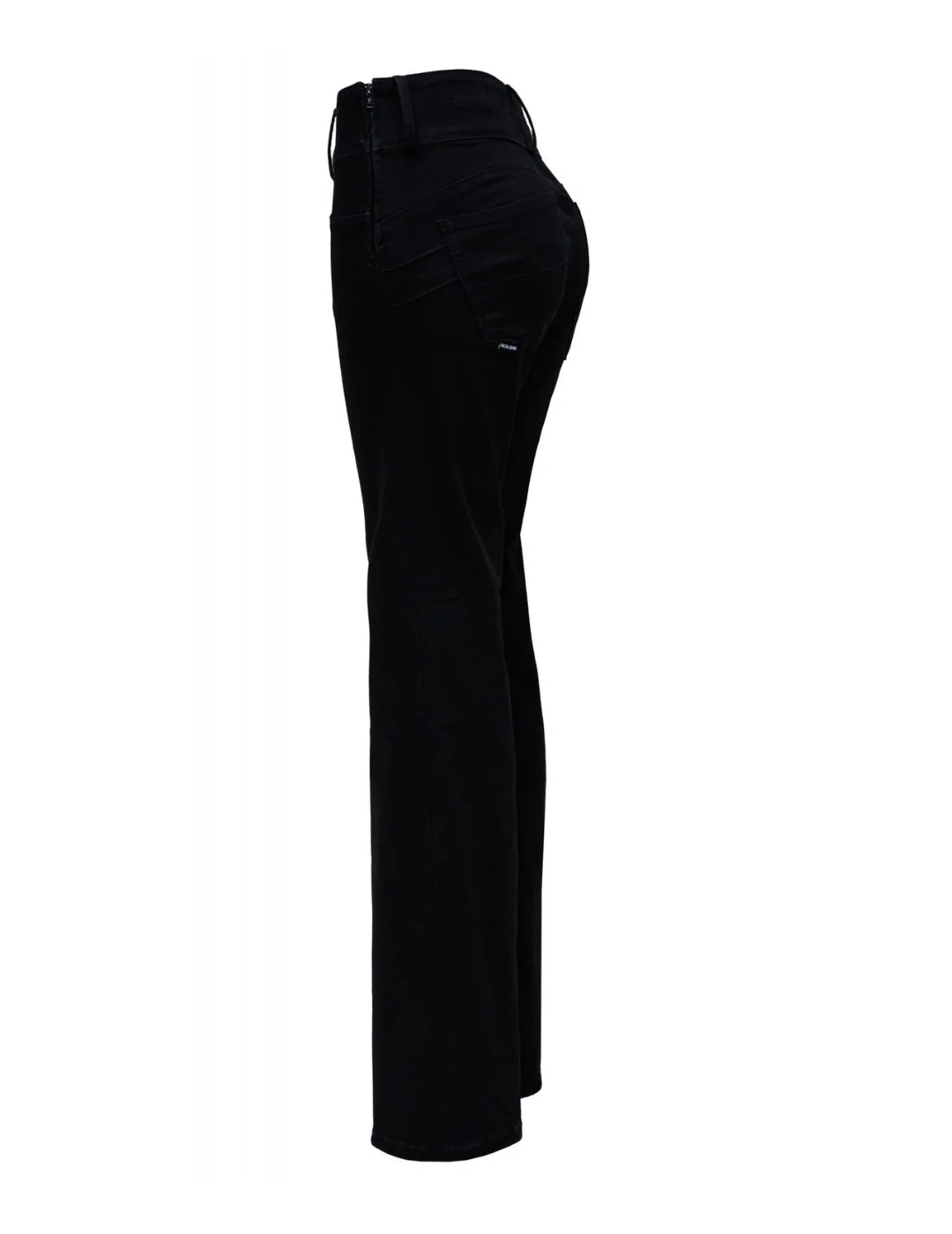 Jegging Secret Silhouette Salsa Jeans Negro | Bicos de Fío