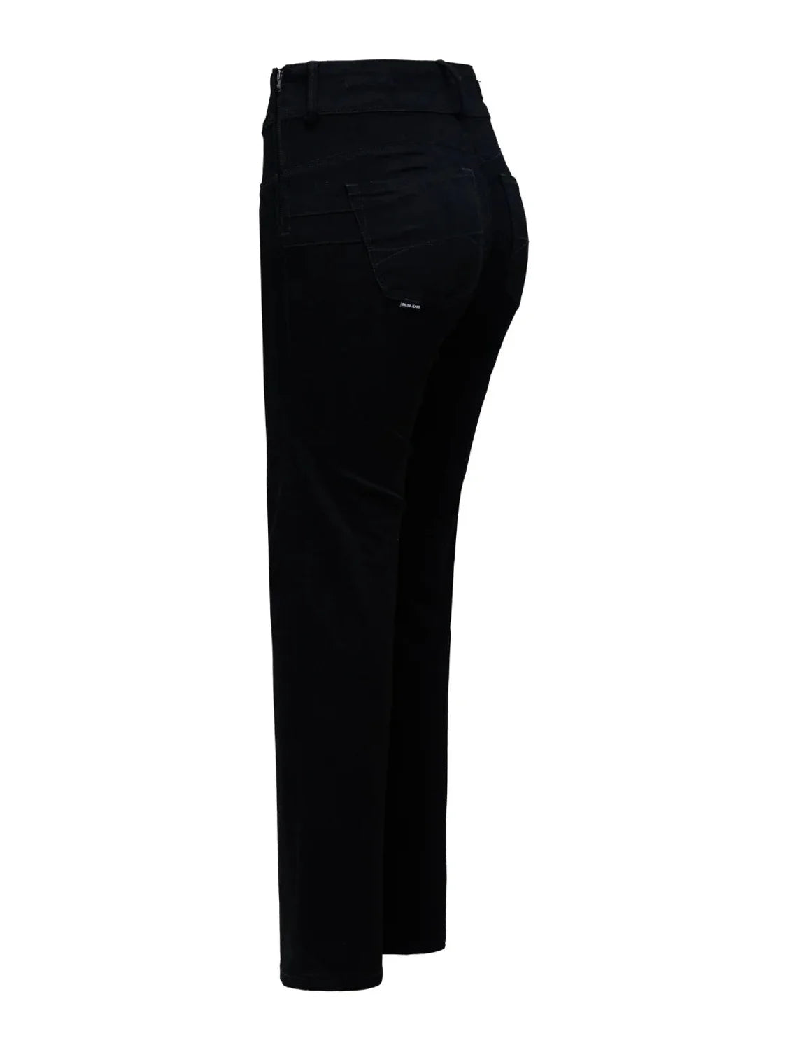 Jegging Secret Silhouette Salsa Jeans Negro | Bicos de Fío