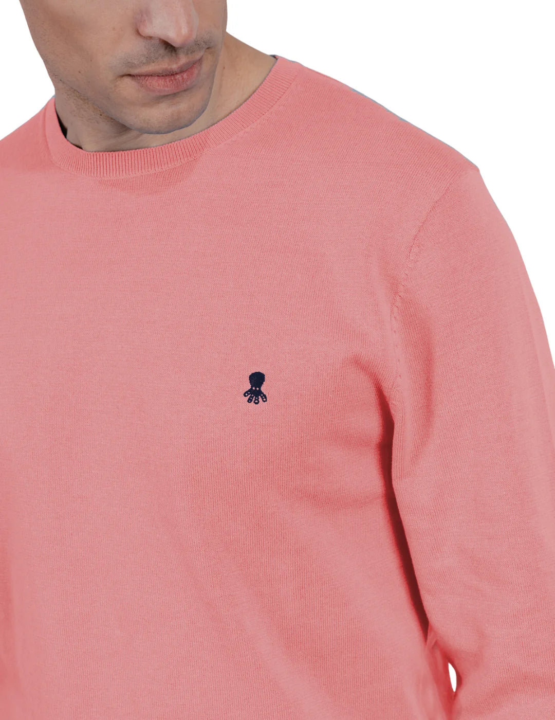 Jersey Logo Bordado elPulpo Rosa Amaranto | Bicos de Fío
