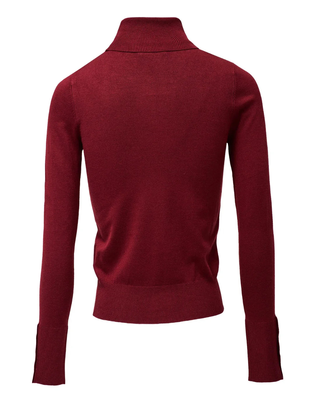 Jersey Básico Cuello Alto Salsa Jeans Granate | Bicos de Fío