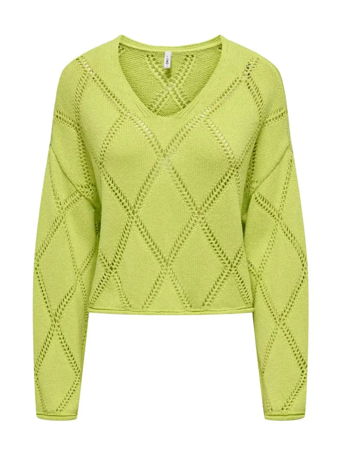 Jersey Calado ONLY Taylor Verde | Bicos de Fío