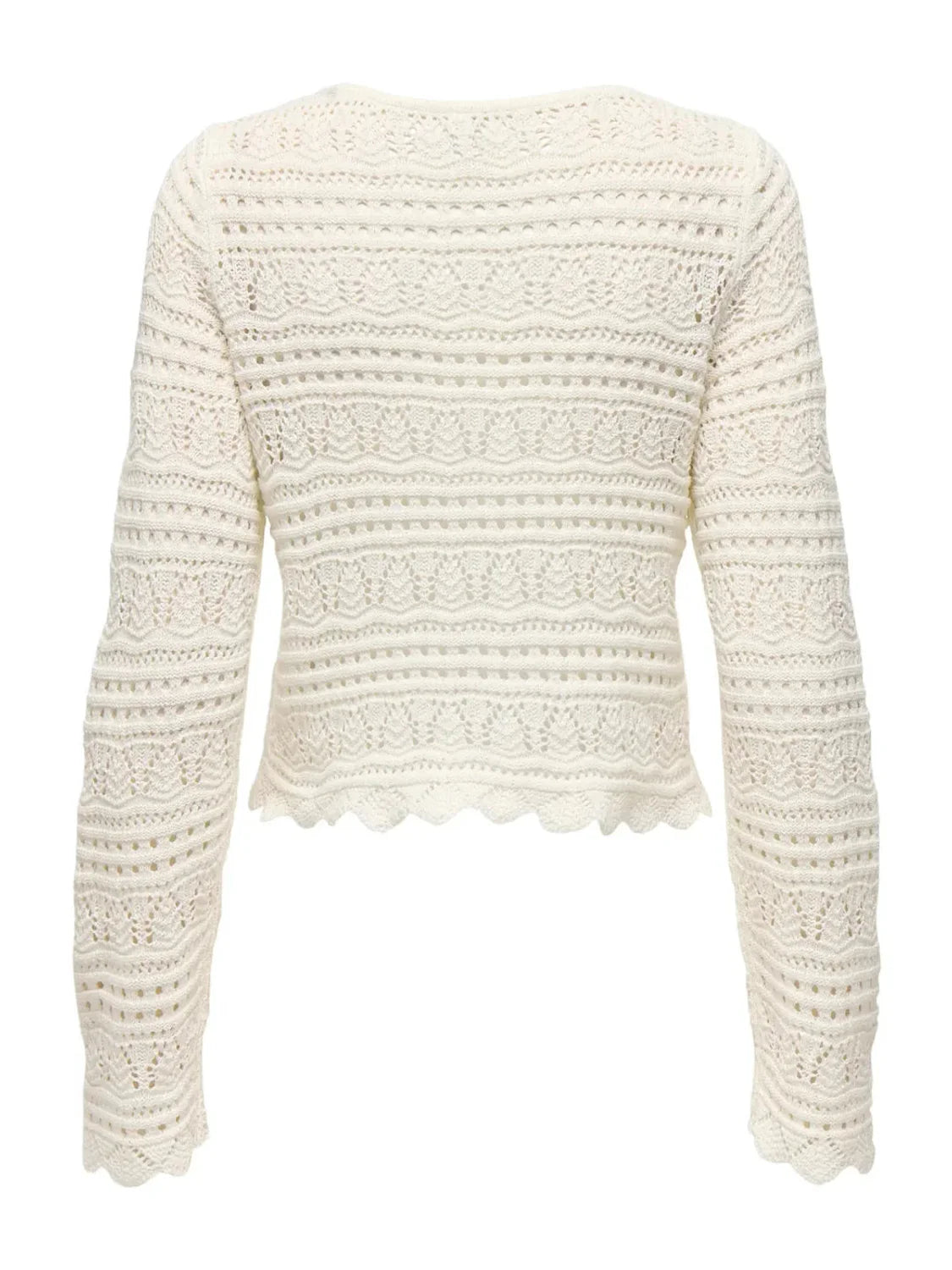 Jersey Cropped ONLY Elke Crudo | Bicos de Fío