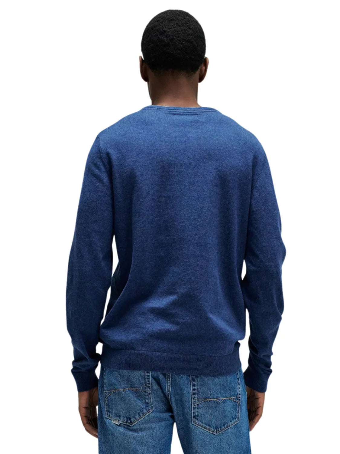 Jersey Cuello Camiseta Salsa Jeans Azul | Bicos de Fío