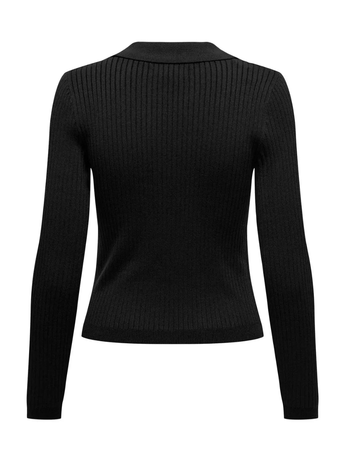 Top Polo Manga Larga Only Onlkaya Negro | Bicos de Fío