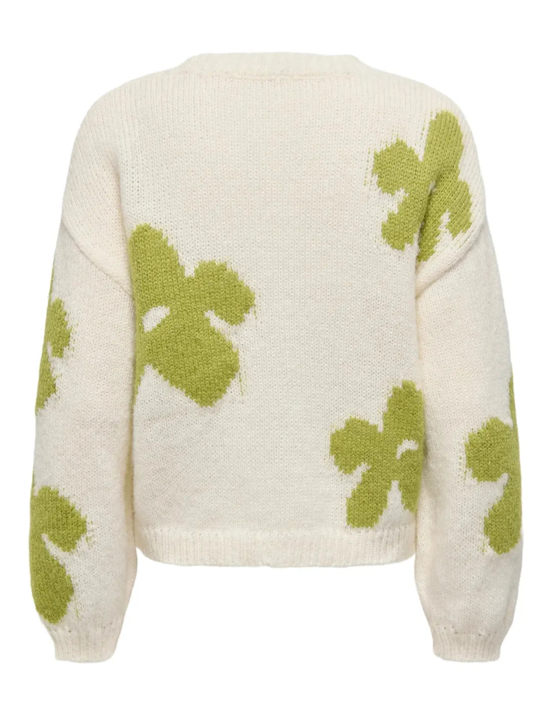 Jersey Flores ONLY Bootle Beige | Bicos de Fío