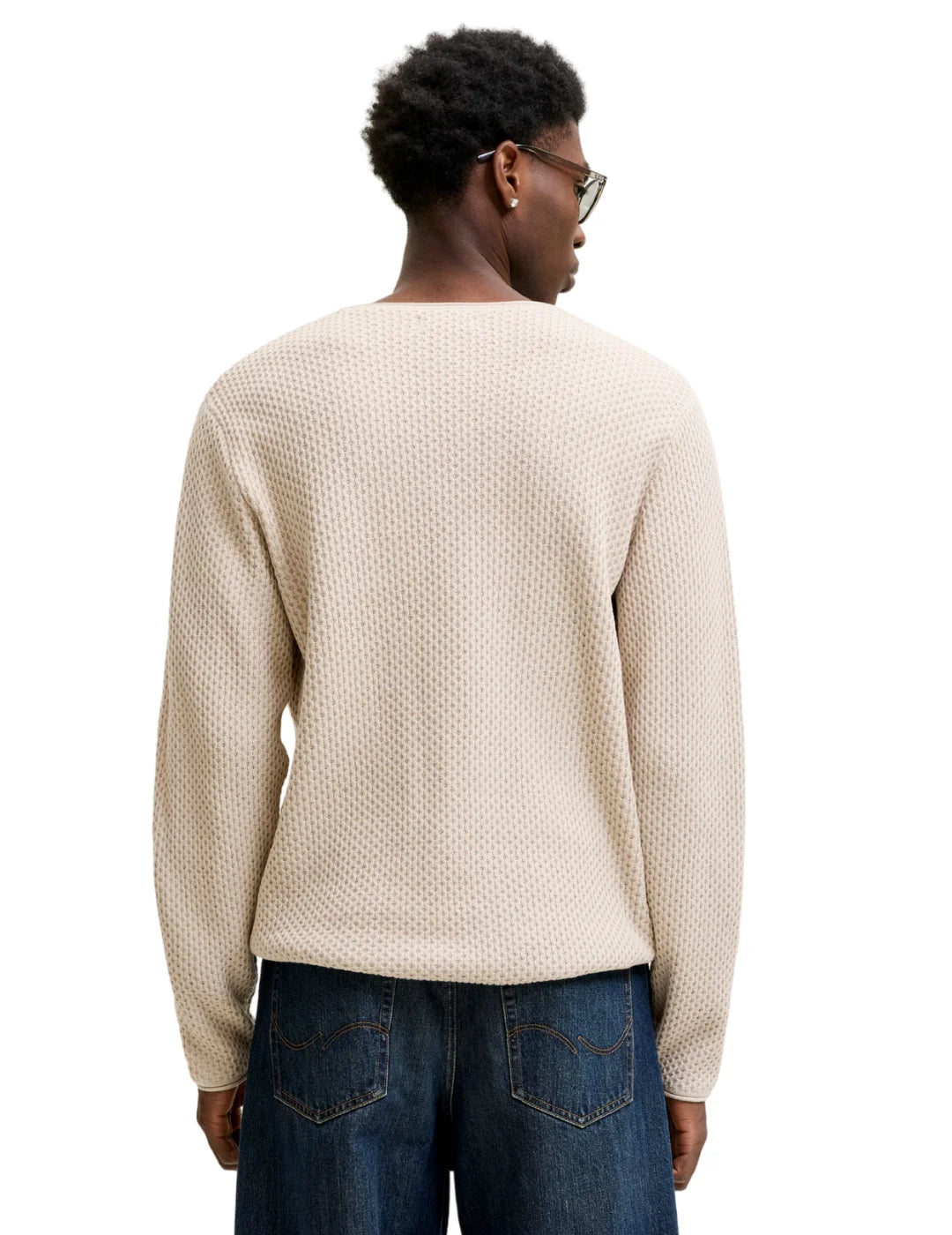 Jersey Jack&Jones Lumasón Beige | Bicos de Fío