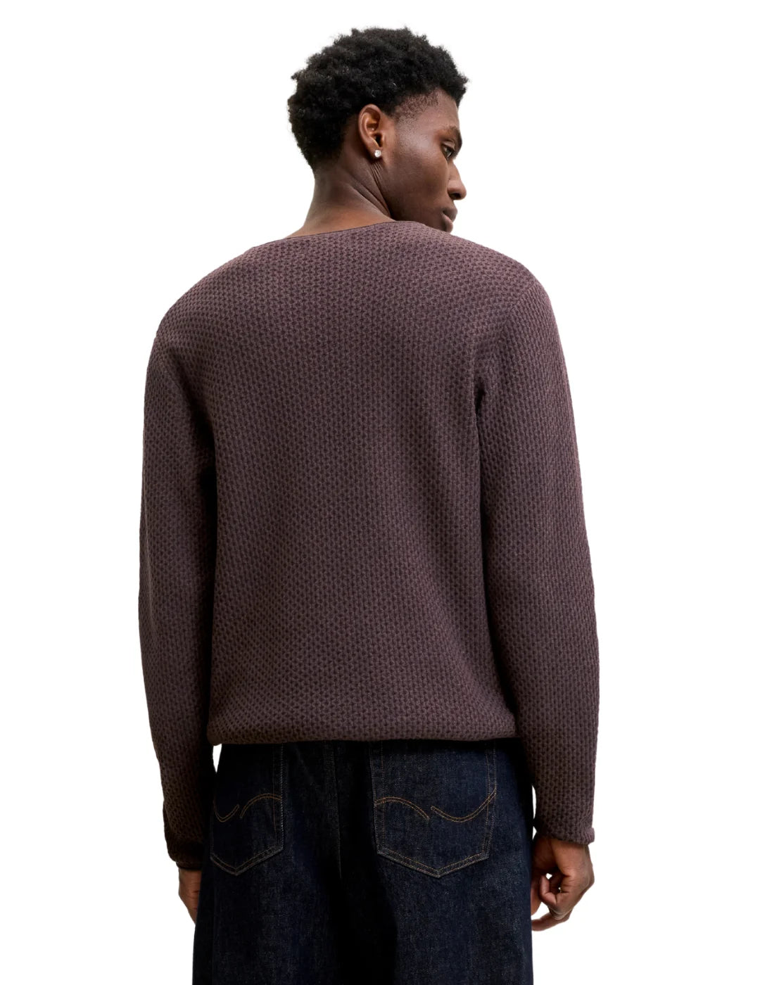 Jersey Jack&Jones Lumasón Marrón | Bicos de Fío