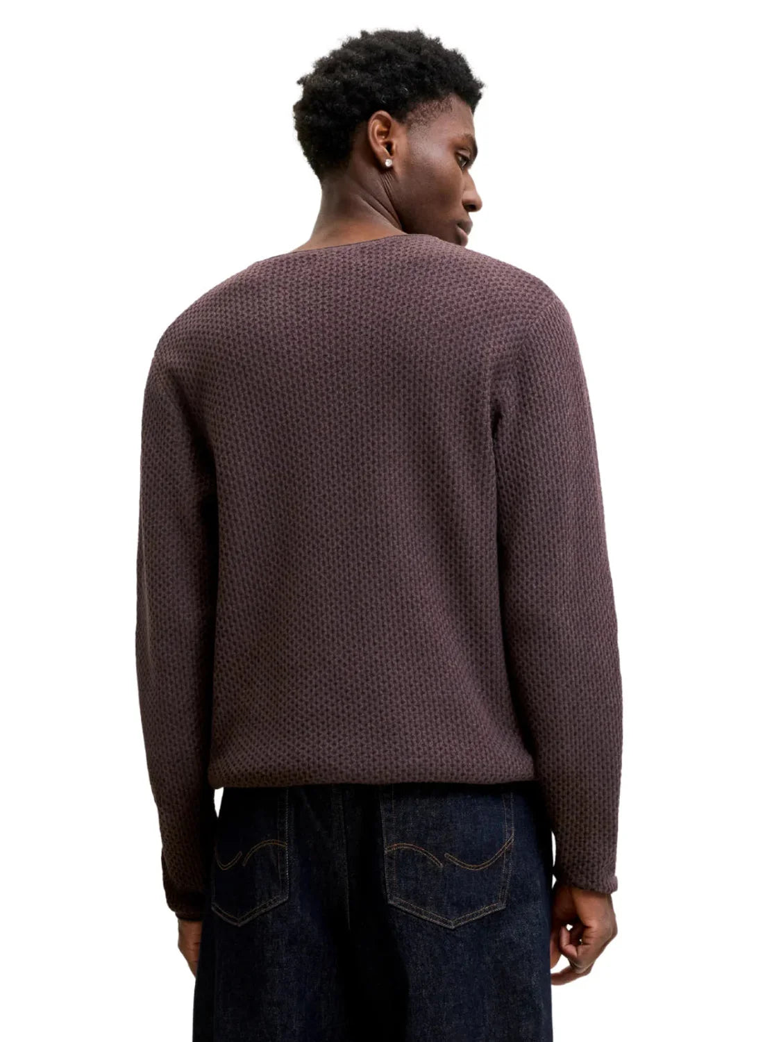 Jersey Jack&Jones Lumasón Marrón | Bicos de Fío