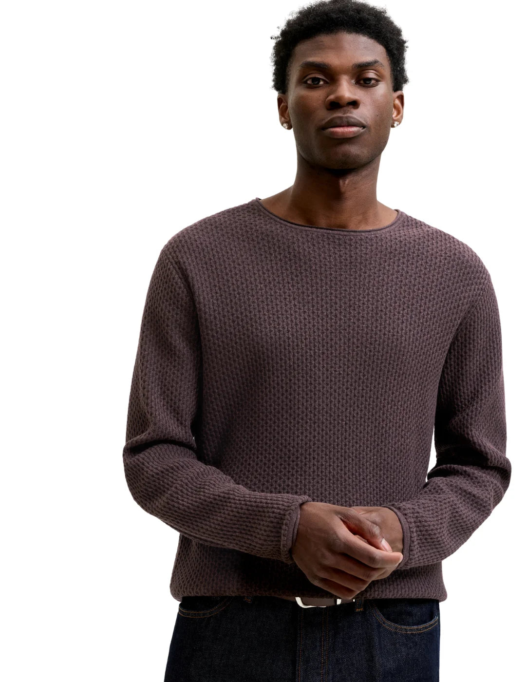 Jersey Jack&Jones Lumasón Marrón | Bicos de Fío