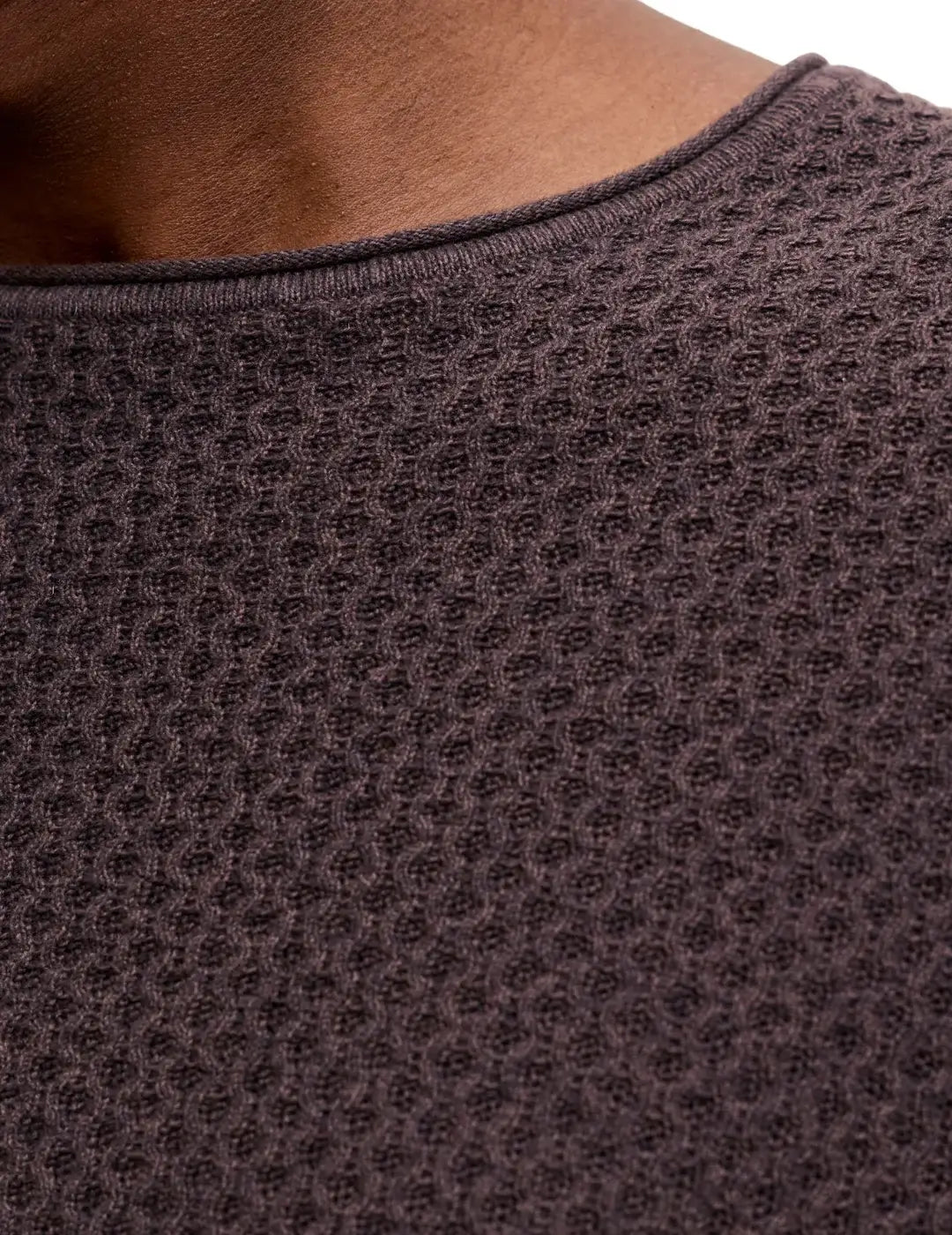 Jersey Jack&Jones Lumasón Marrón | Bicos de Fío