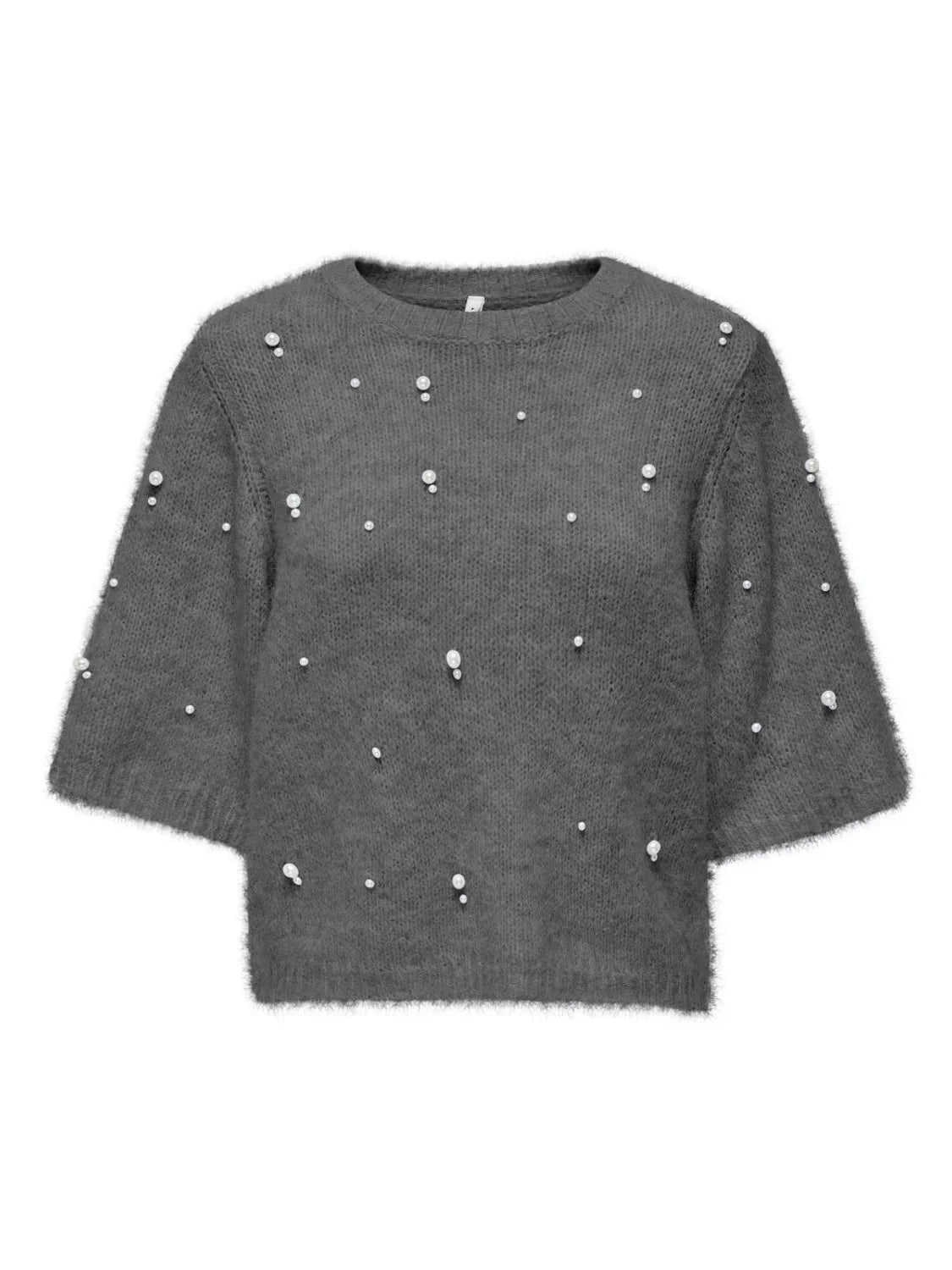Jersey ONLY Dolly Pearl Gris | Bicos de Fío