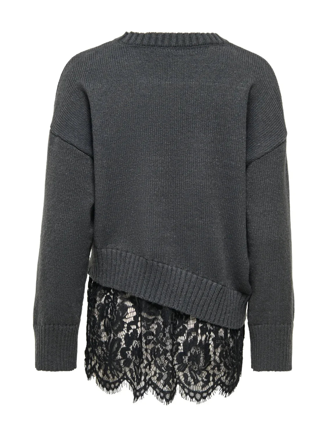 Jersey ONLY Evie Gris Oscuro | Bicos de Fío