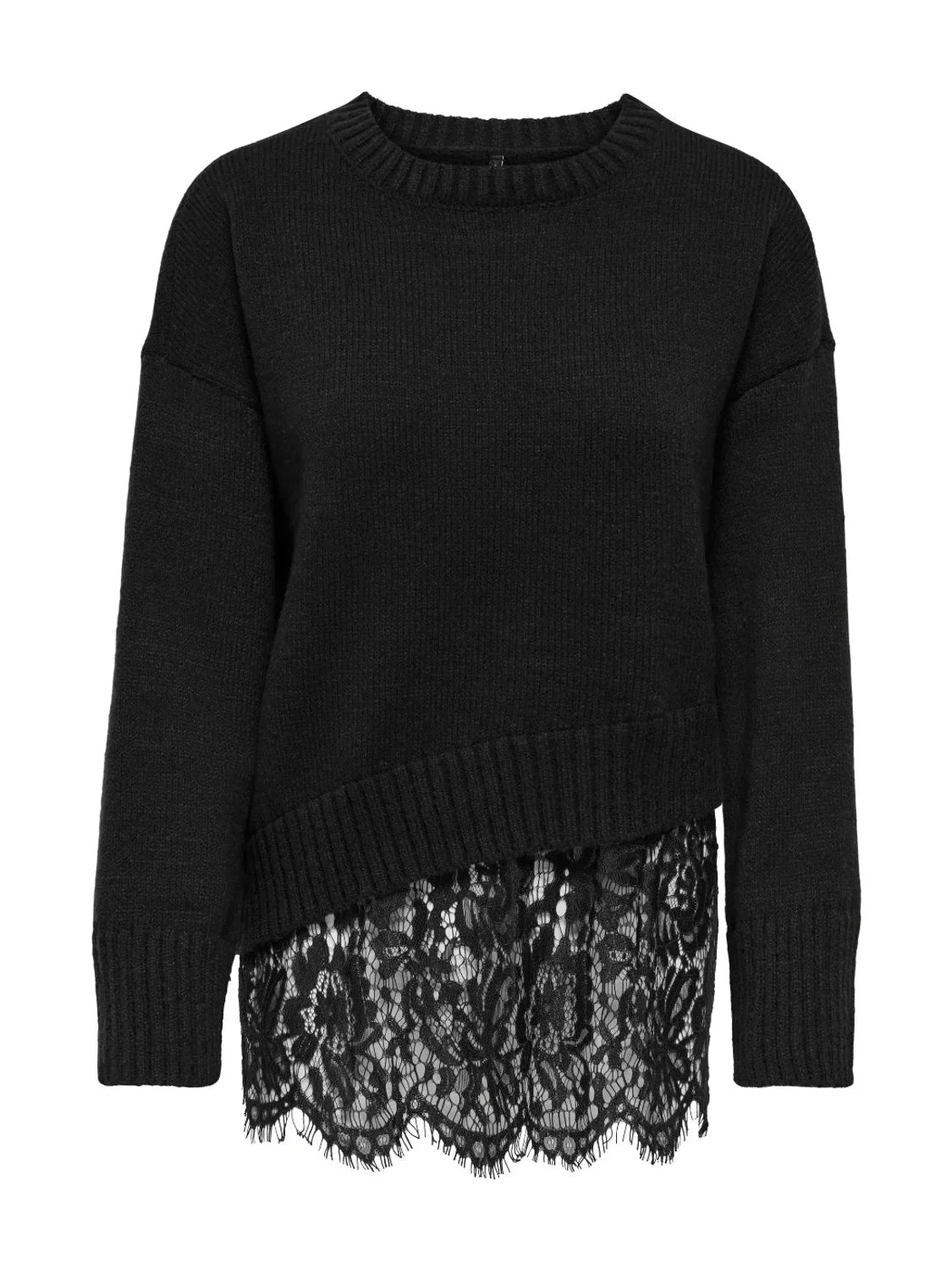 Jersey ONLY Evie Negro | Bicos de Fío