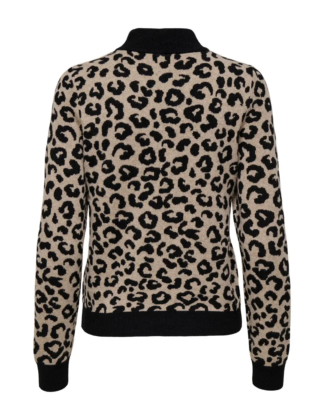 Jersey Animal Print ONLY Ibi Camel | Bicos de Fío