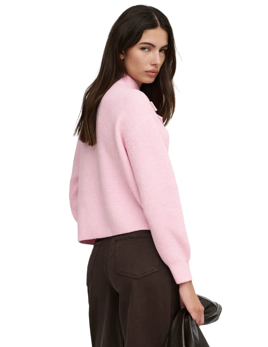 Jersey ONLY Lisa Lazos Rosa | Bicos de Fío