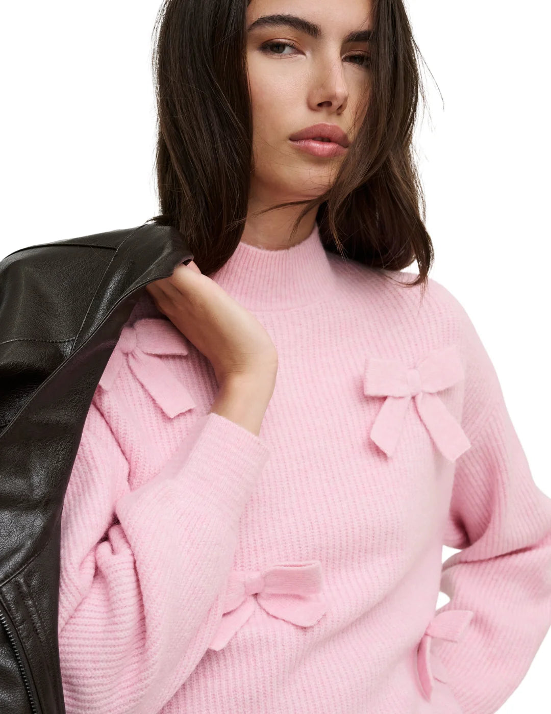 Jersey ONLY Lisa Lazos Rosa | Bicos de Fío