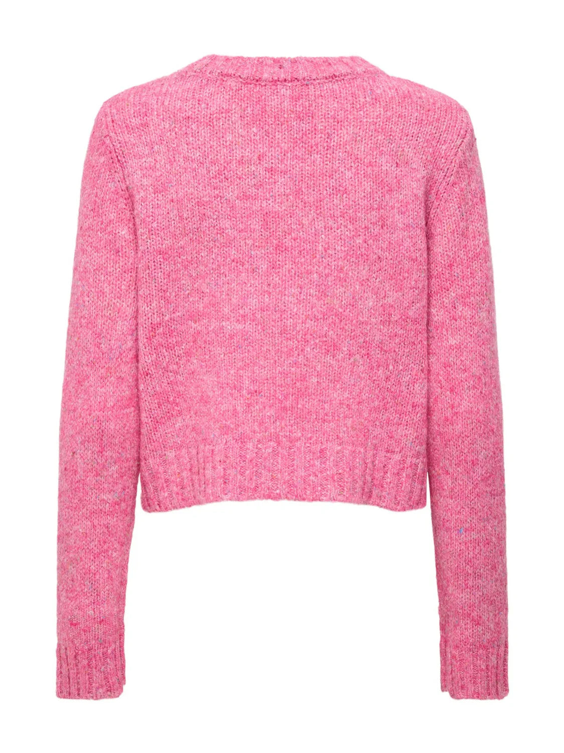 Jersey Cropped ONLY Smilla Love Rosa | Bicos de Fío