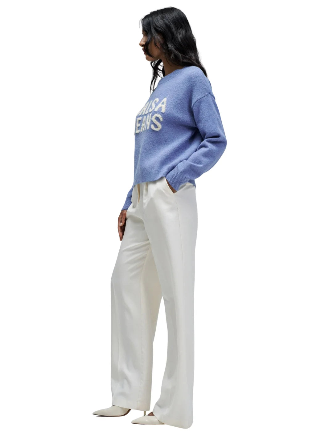 Jersey Branding Relieve Salsa Jeans Azul | Bicos de Fío